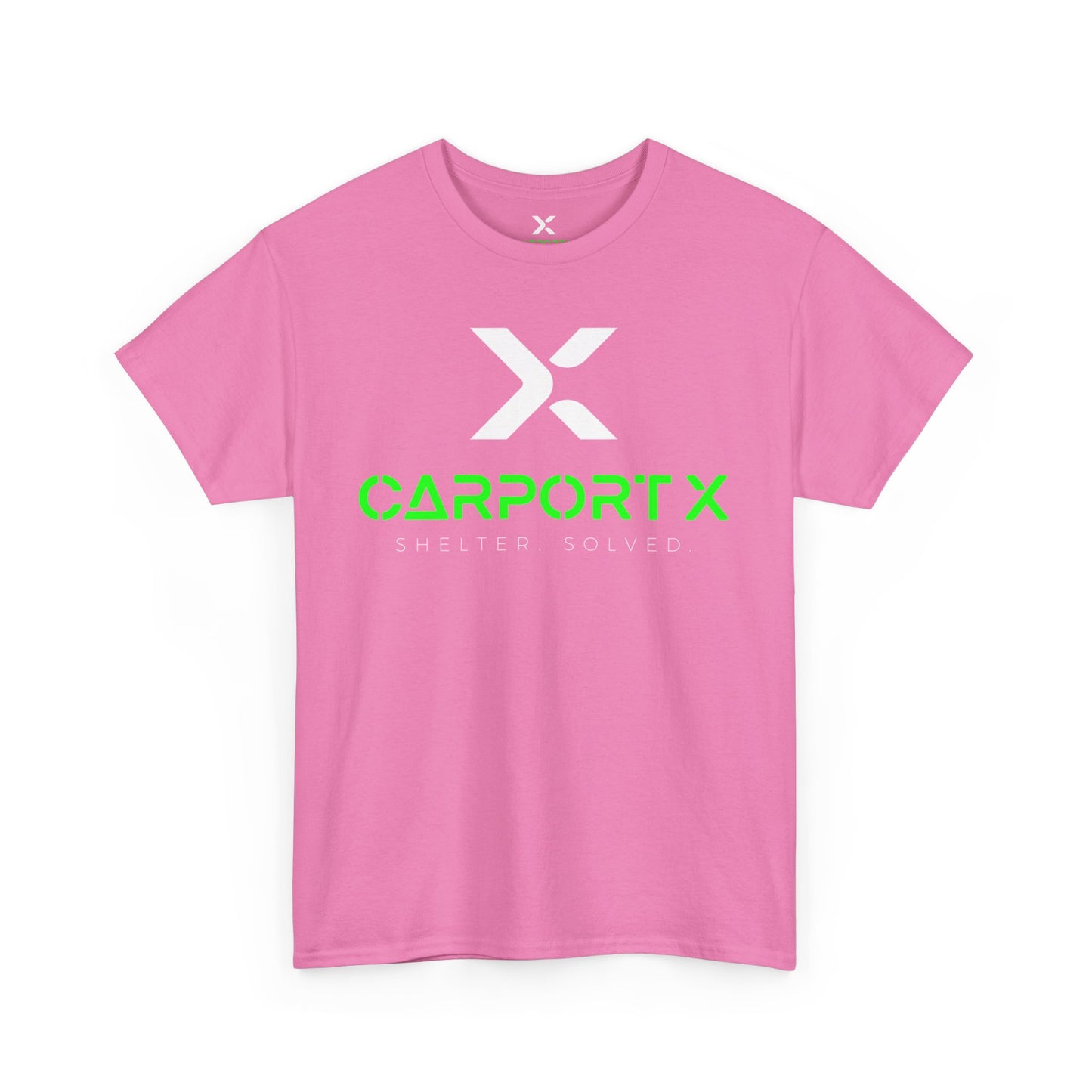 CarportX White Logo Unisex Heavy Cotton Tee