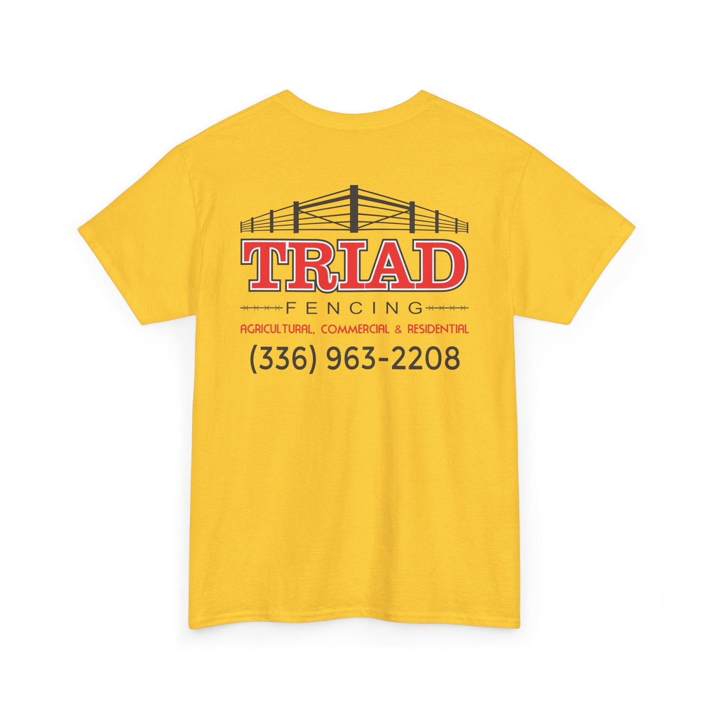Triad Fencing Logo Unisex Heavy Cotton Tee