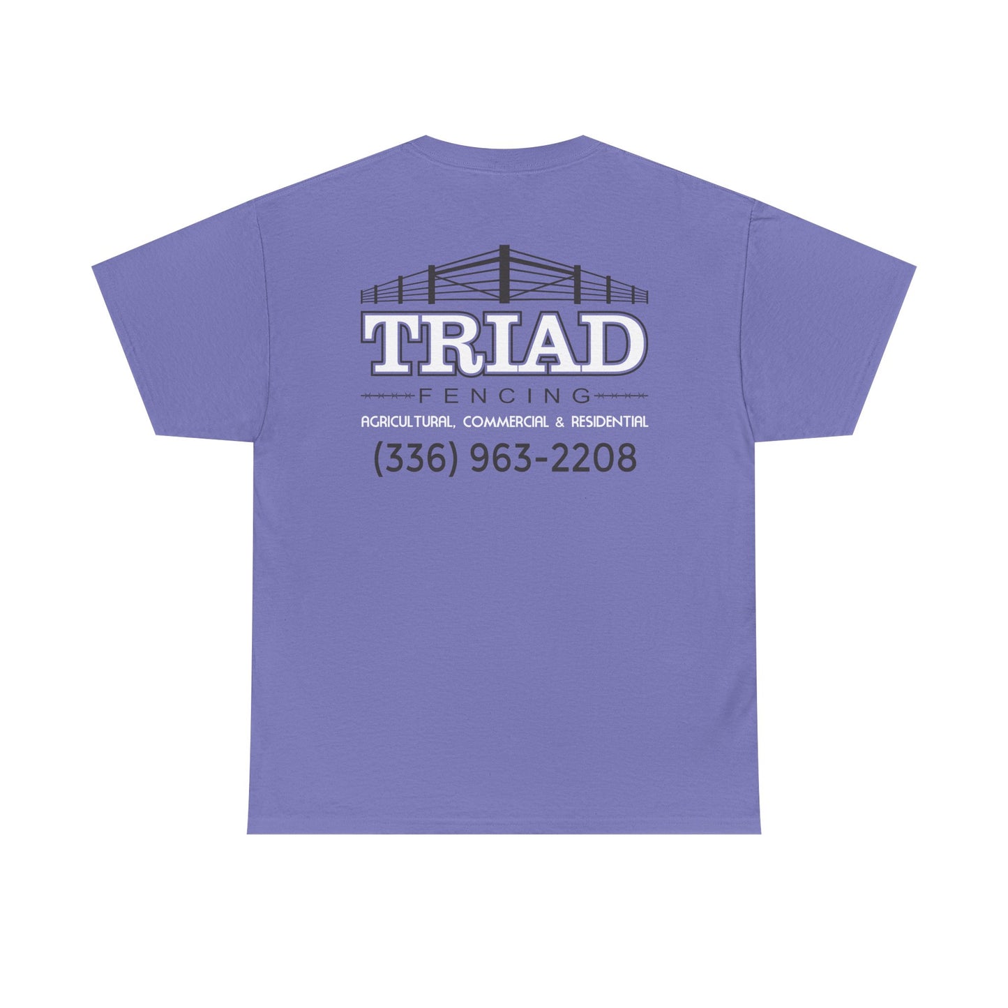 Triad Fencing Inverted Unisex Heavy Cotton Tee