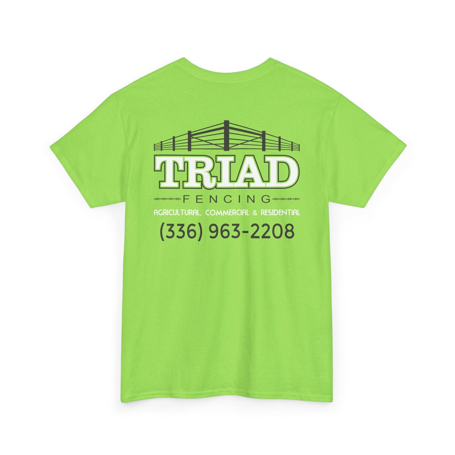 Triad Fencing Inverted Unisex Heavy Cotton Tee