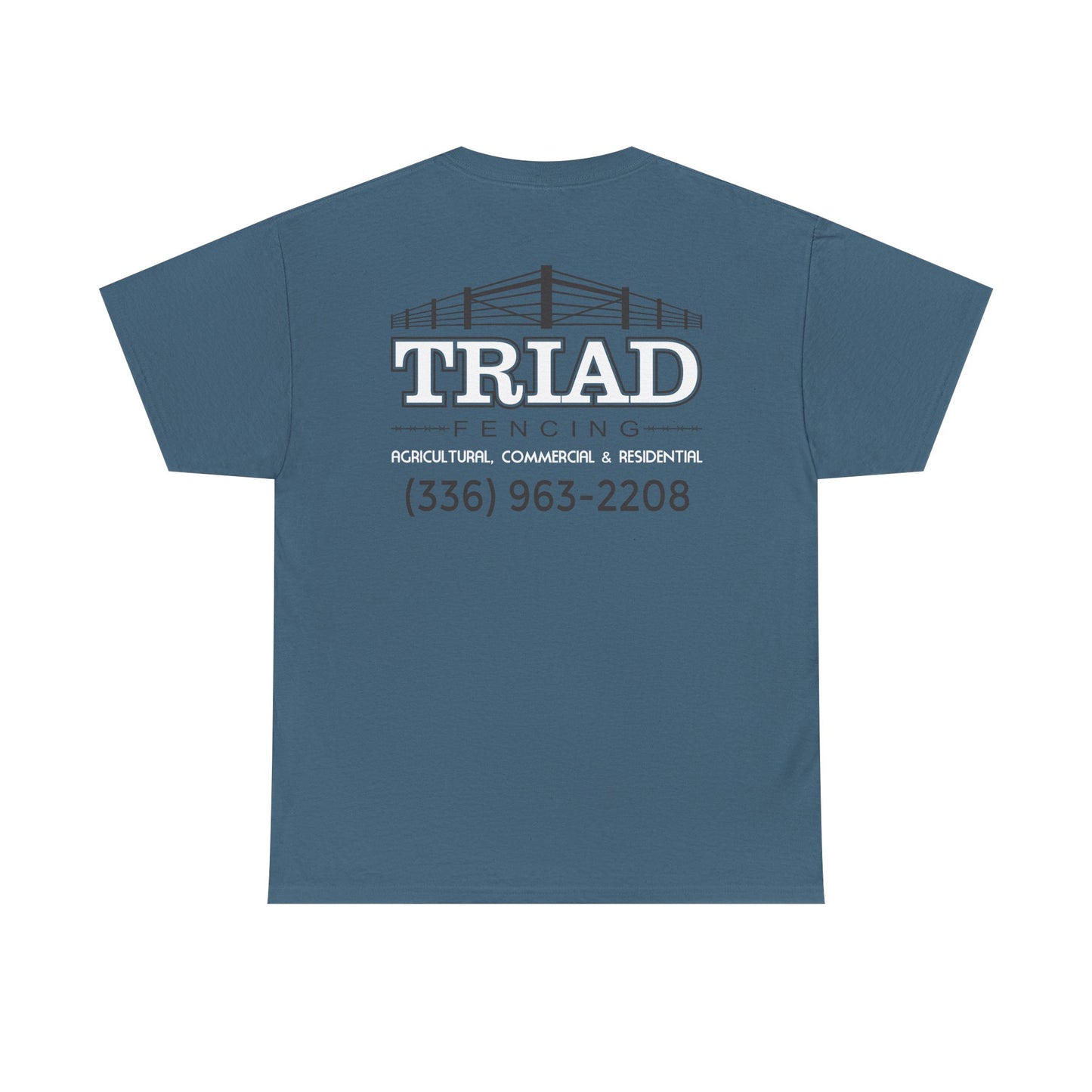 Triad Fencing Inverted Unisex Heavy Cotton Tee