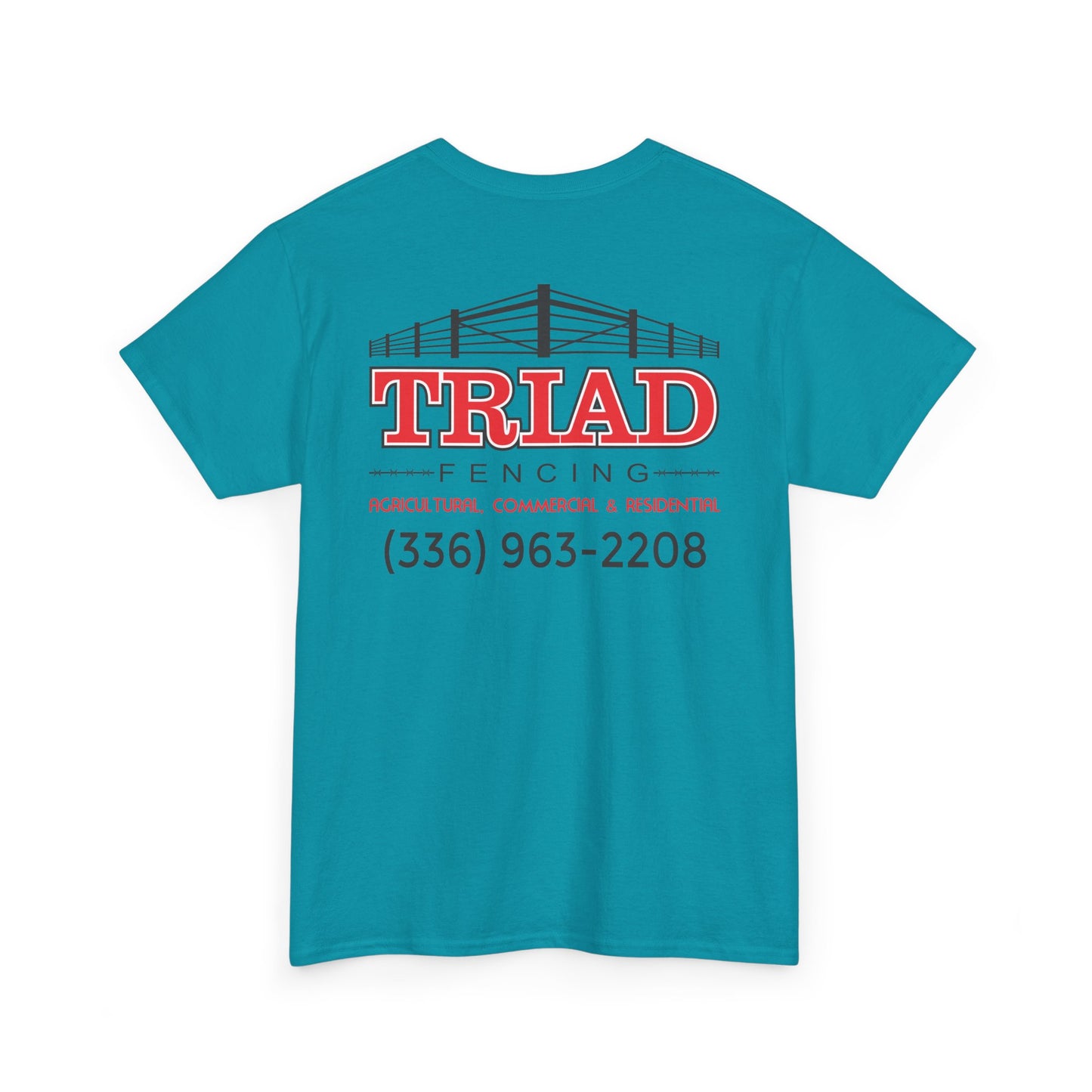 Triad Fencing Logo Unisex Heavy Cotton Tee