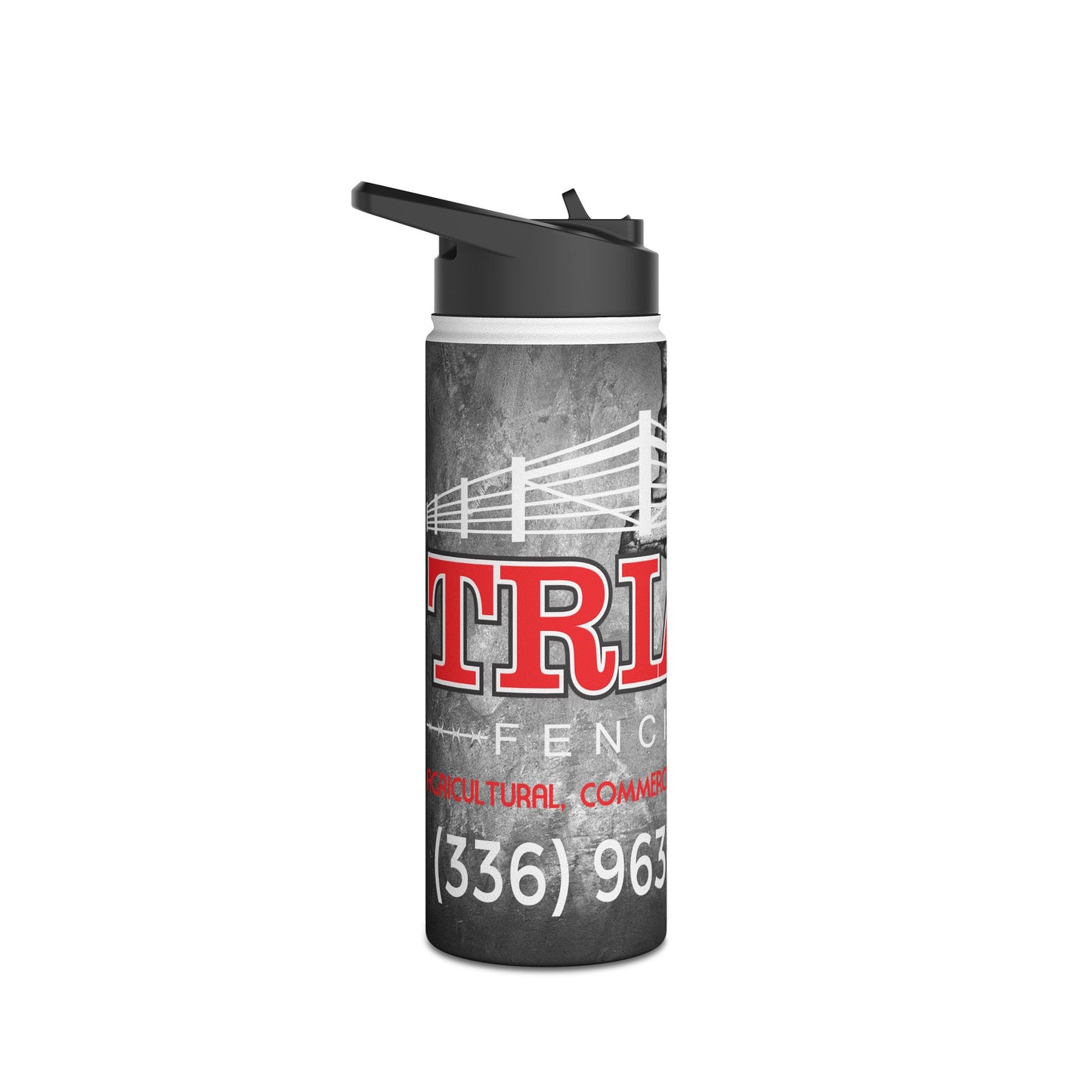 Triad Fencing Stainless Steel Water Bottle