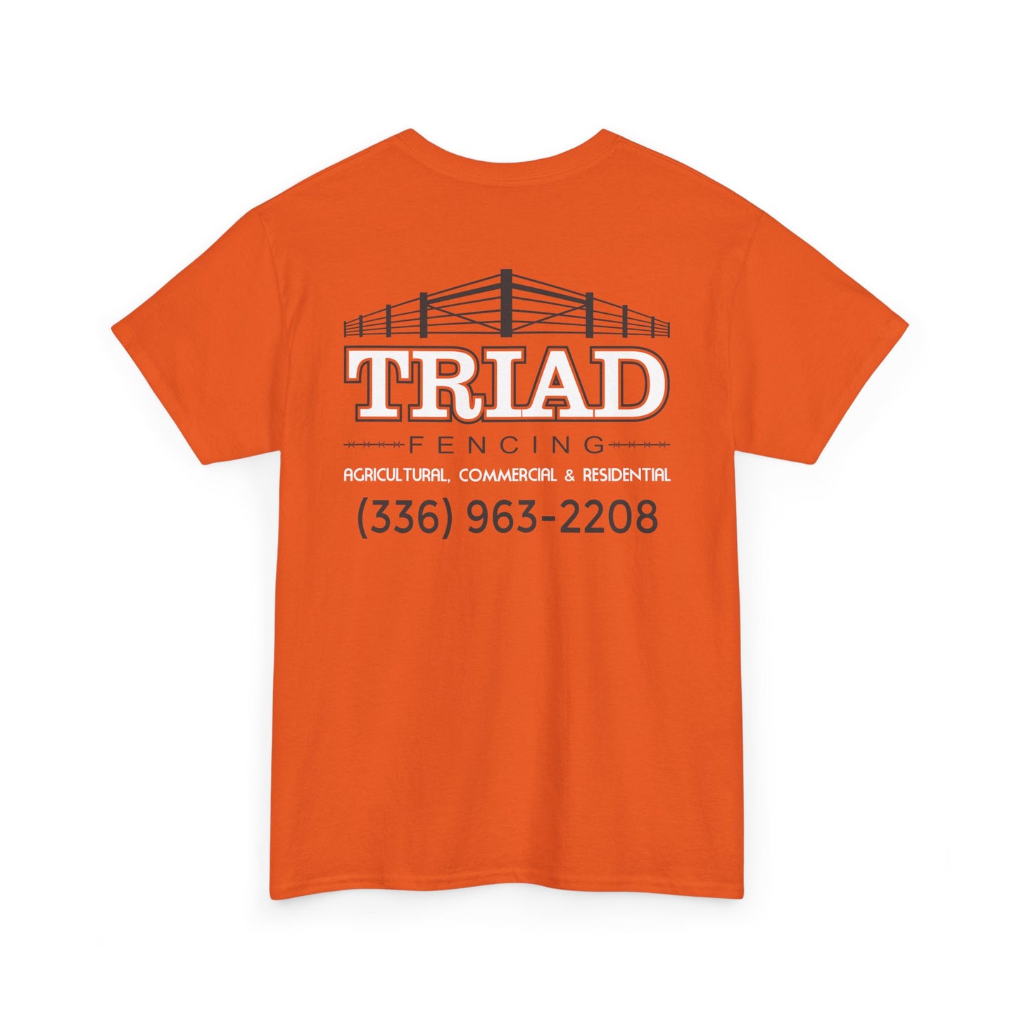Triad Fencing Inverted Unisex Heavy Cotton Tee