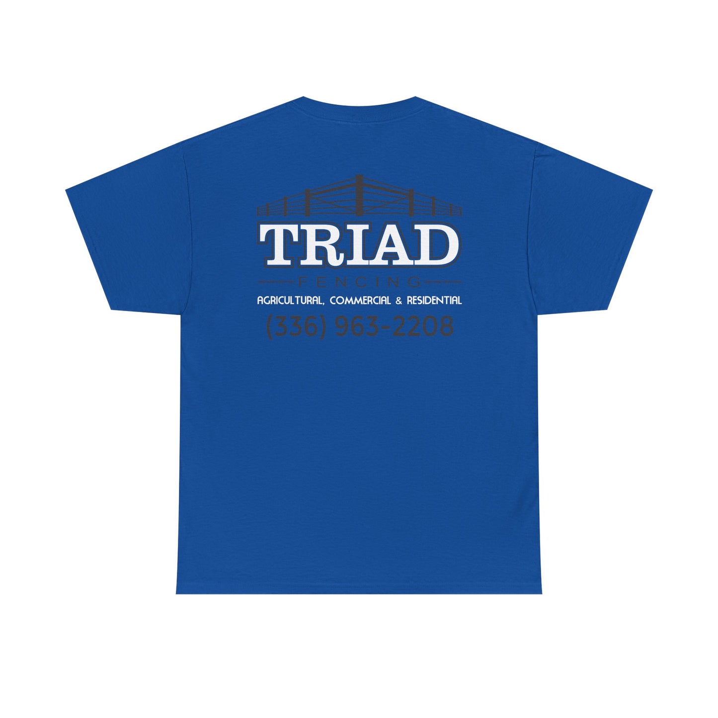 Triad Fencing Inverted Unisex Heavy Cotton Tee