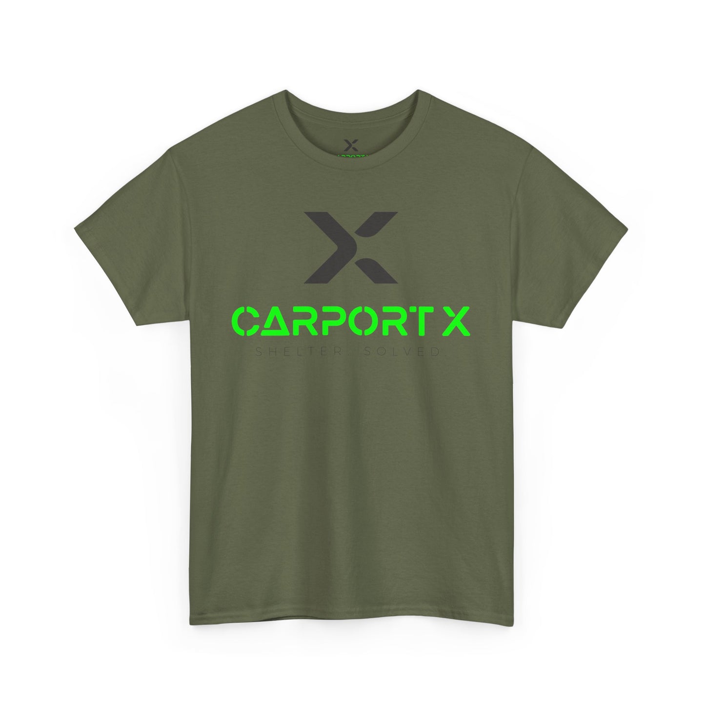 CarportX Black Logo Unisex Heavy Cotton Tee