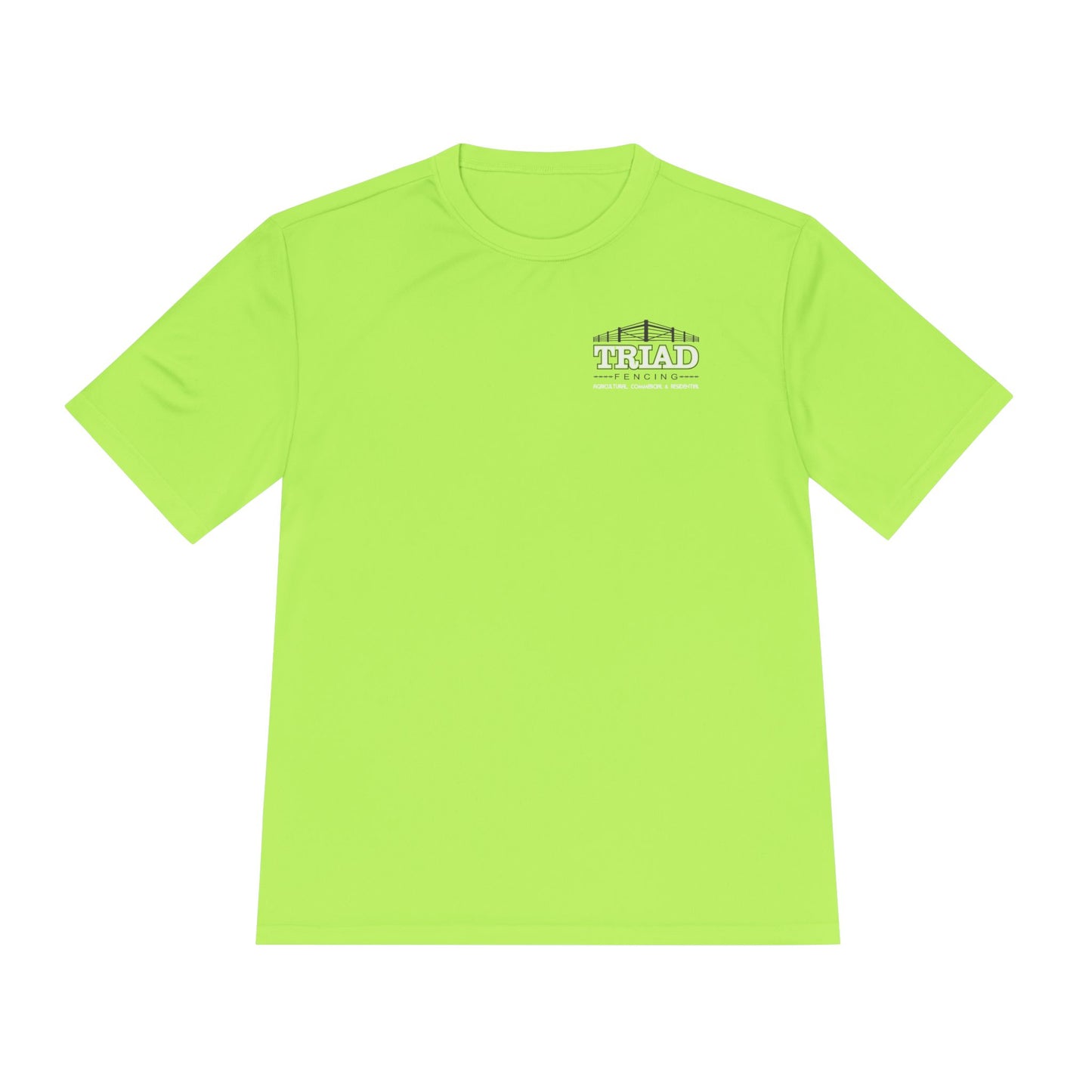 Triad Fencing Unisex Moisture Wicking Tee for Active Lifestyles, Perfect for Gym, Sports, Outdoor Activities, Customizable Design, Gift for Athletes