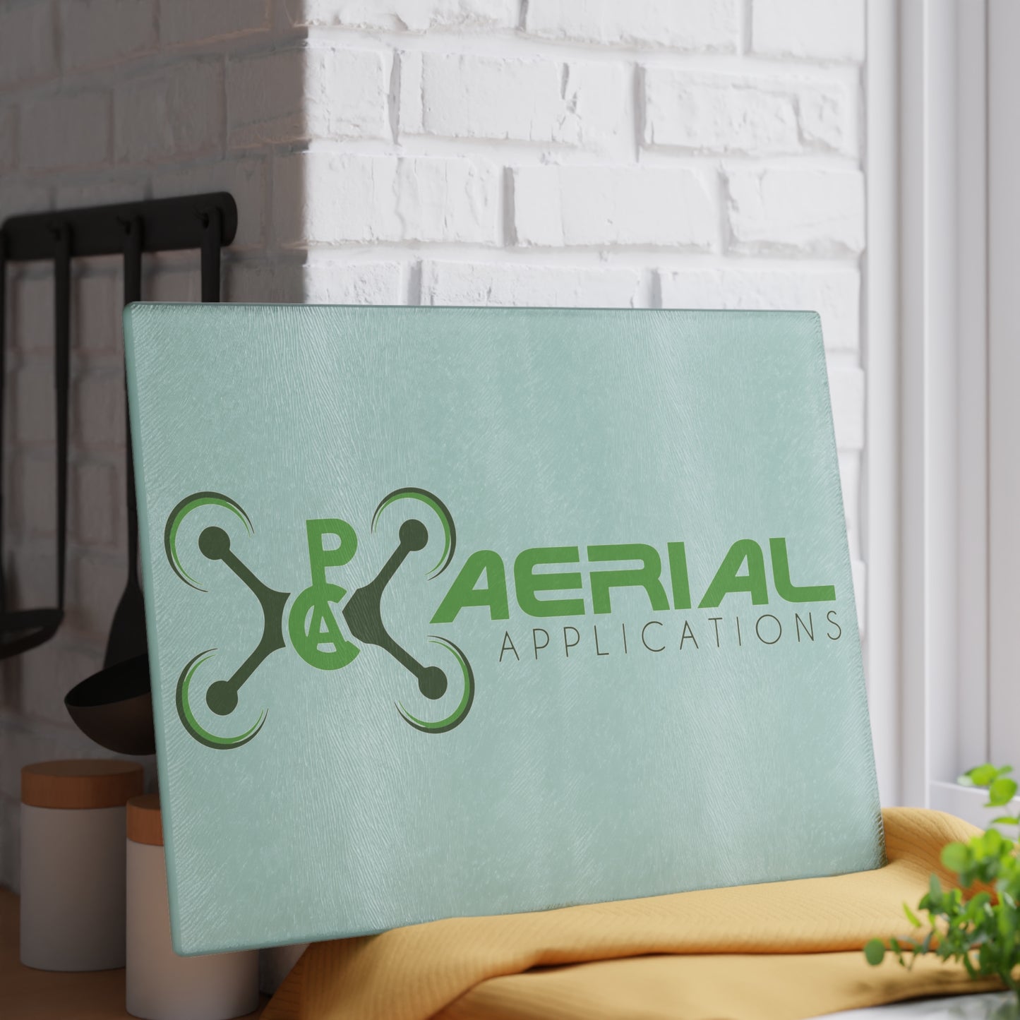 PAC Aerial Glass Cutting Board