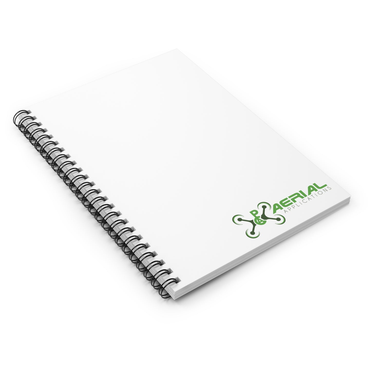 PAC Aerial Stylish Spiral Notebook, Personal Journal, Office Supplies, Gift for Agents, Custom Cover Design