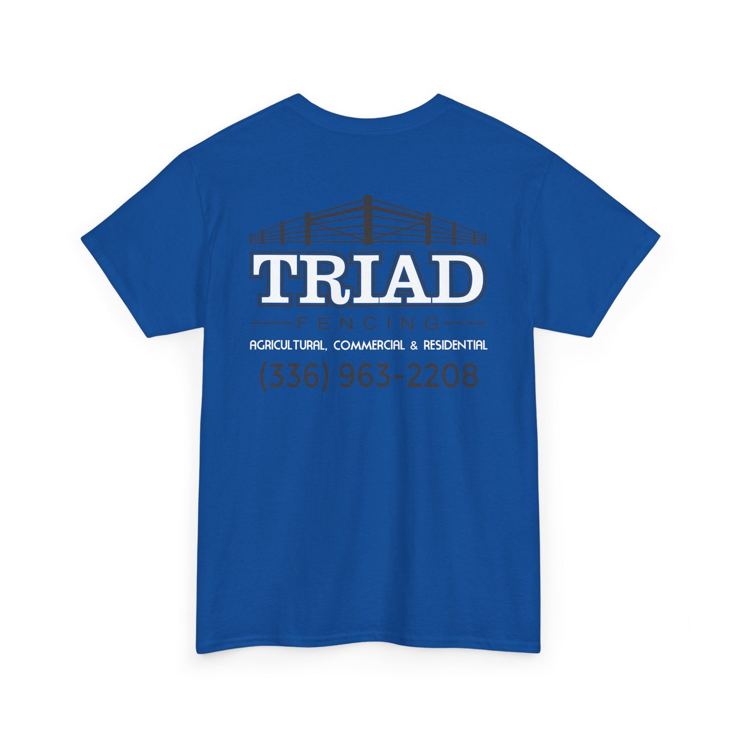 Triad Fencing Inverted Unisex Heavy Cotton Tee