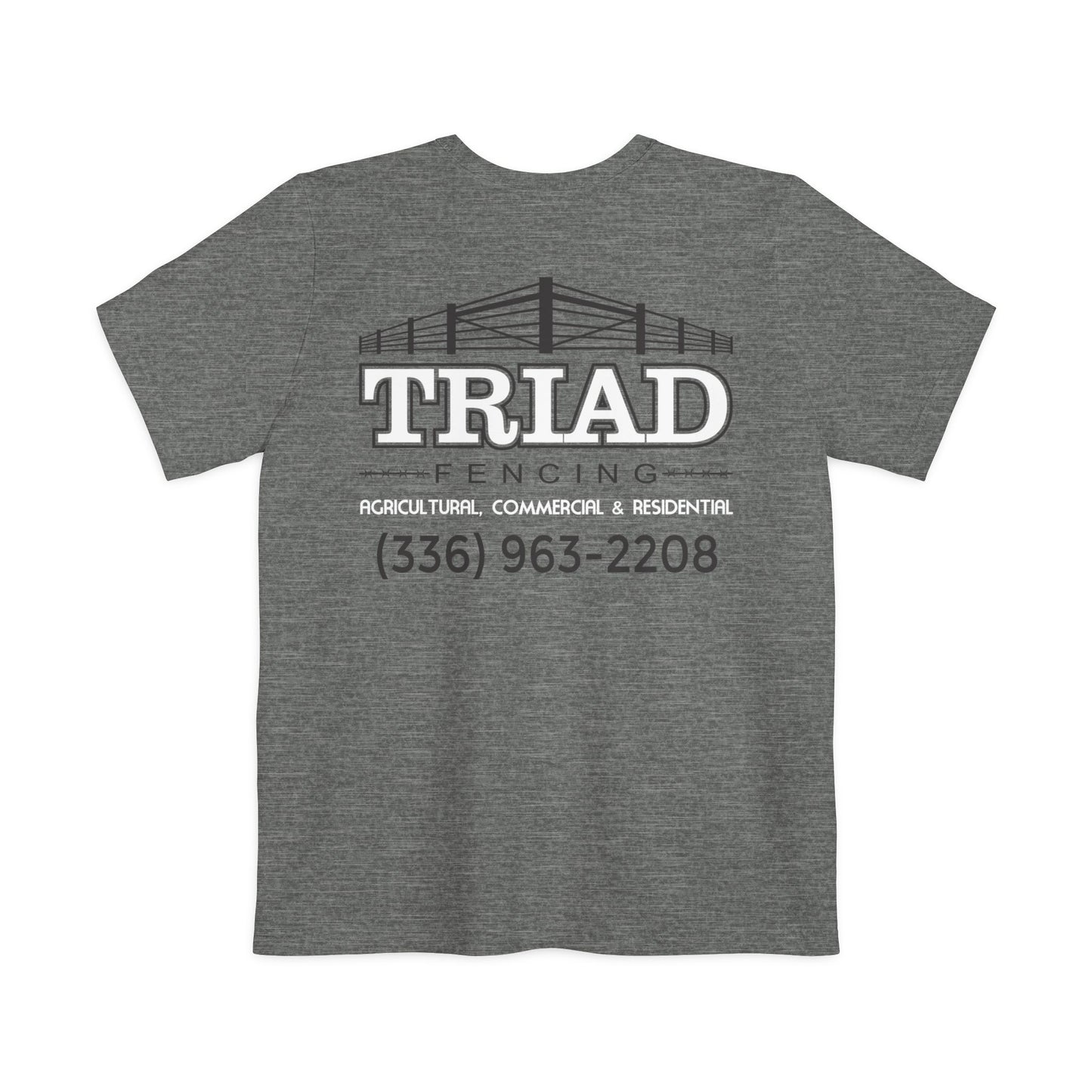 Triad Fencing Inverted Upgraded Unisex Pocket T-Shirt - Comfortable Everyday Essential