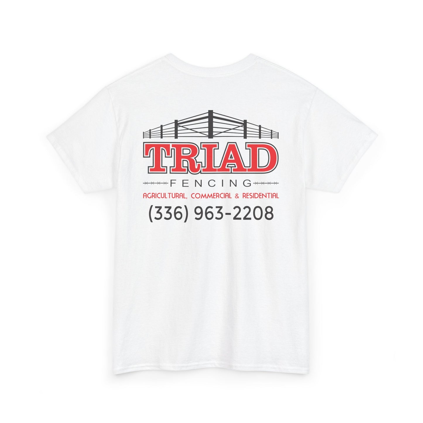 Triad Fencing Logo Unisex Heavy Cotton Tee