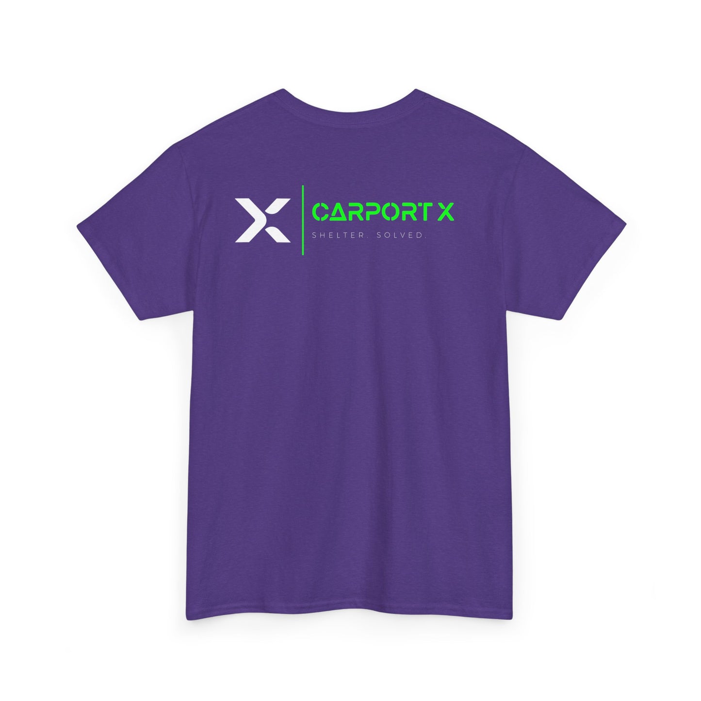 CarportX White Logo Unisex Heavy Cotton Tee