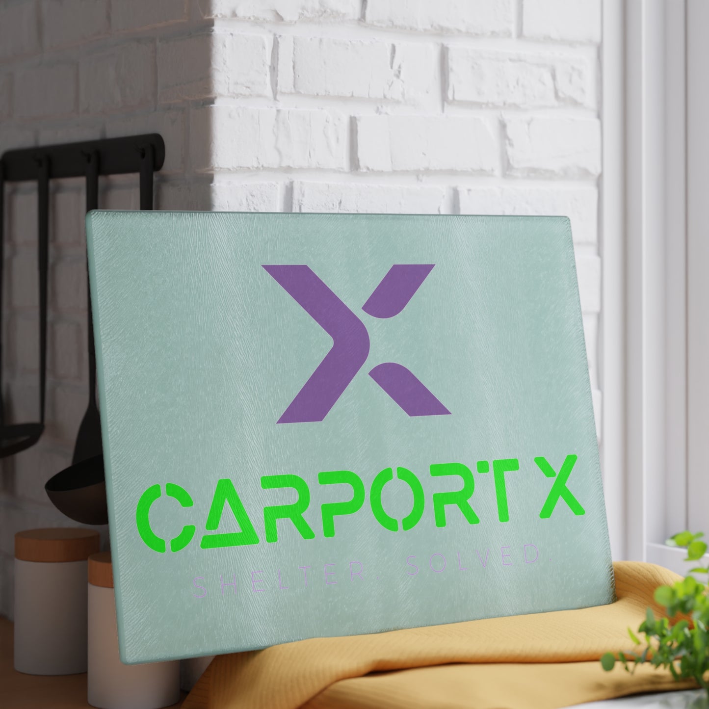 CarportX Glass Cutting Board