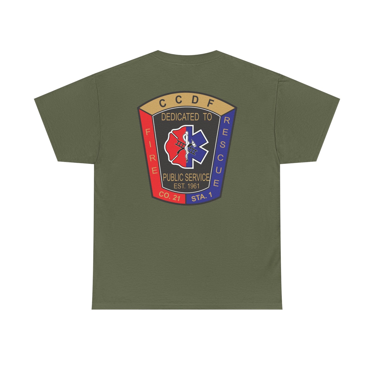 CCDF Unisex Heavy Cotton Tee