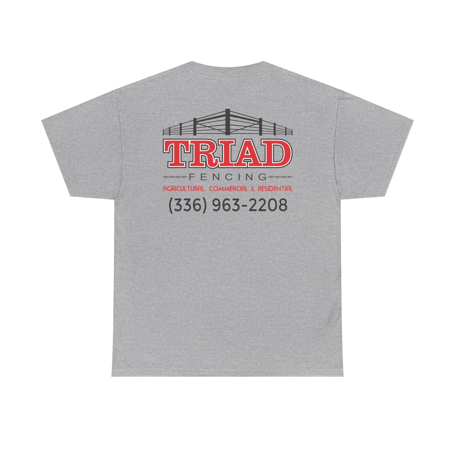 Triad Fencing Logo Unisex Heavy Cotton Tee