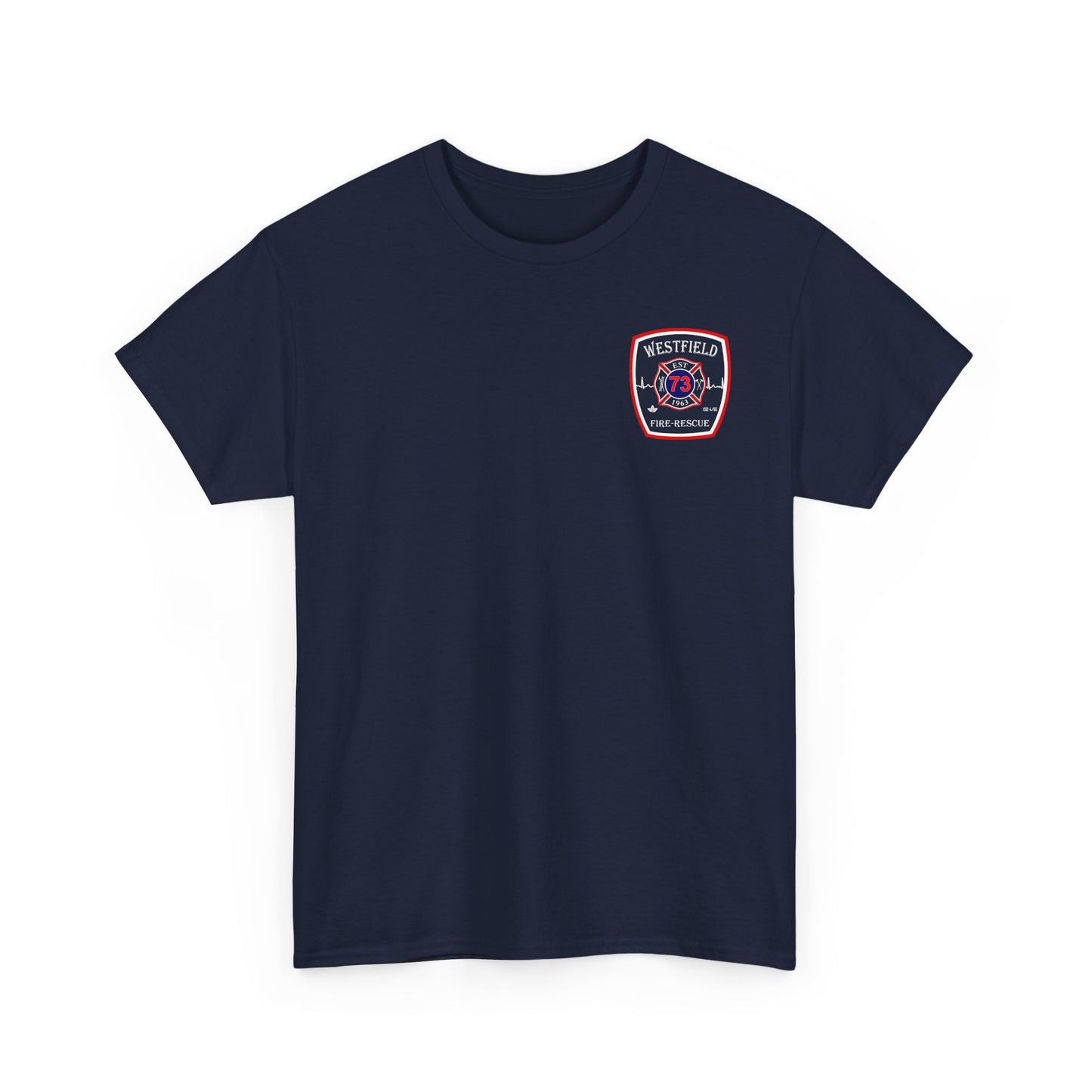 WVFD 2022 Short Sleeve Navy Tee - Unisex Heavy Cotton Shirt