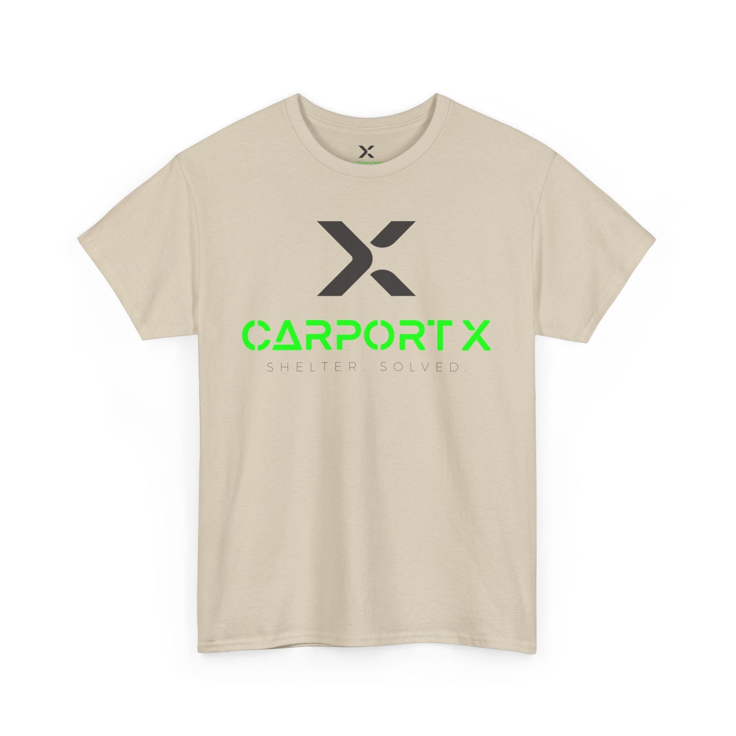 CarportX Black Logo Unisex Heavy Cotton Tee