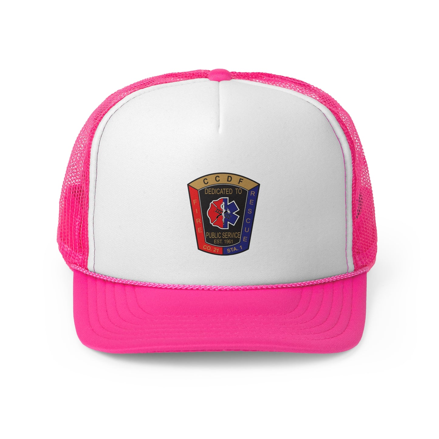 CCDF Custom Trucker Cap for Firefighters