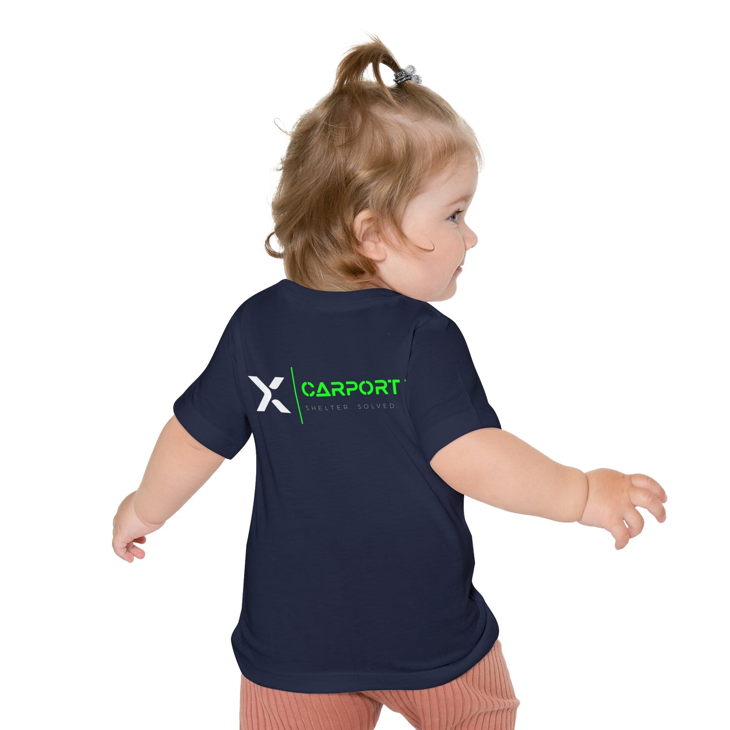 CarportX Baby T-Shirt — Carport X Purple Logo Infant Tee - Dark Colors