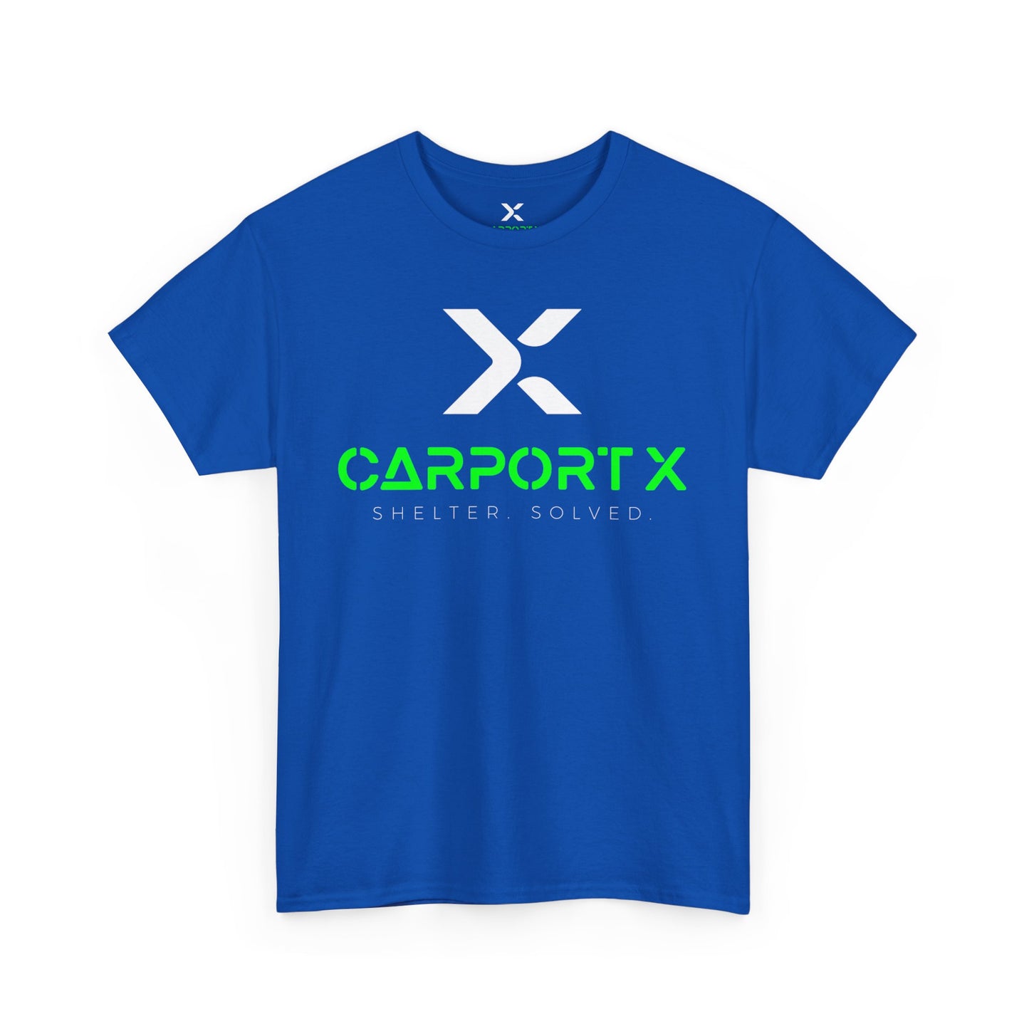 CarportX White Logo Unisex Heavy Cotton Tee