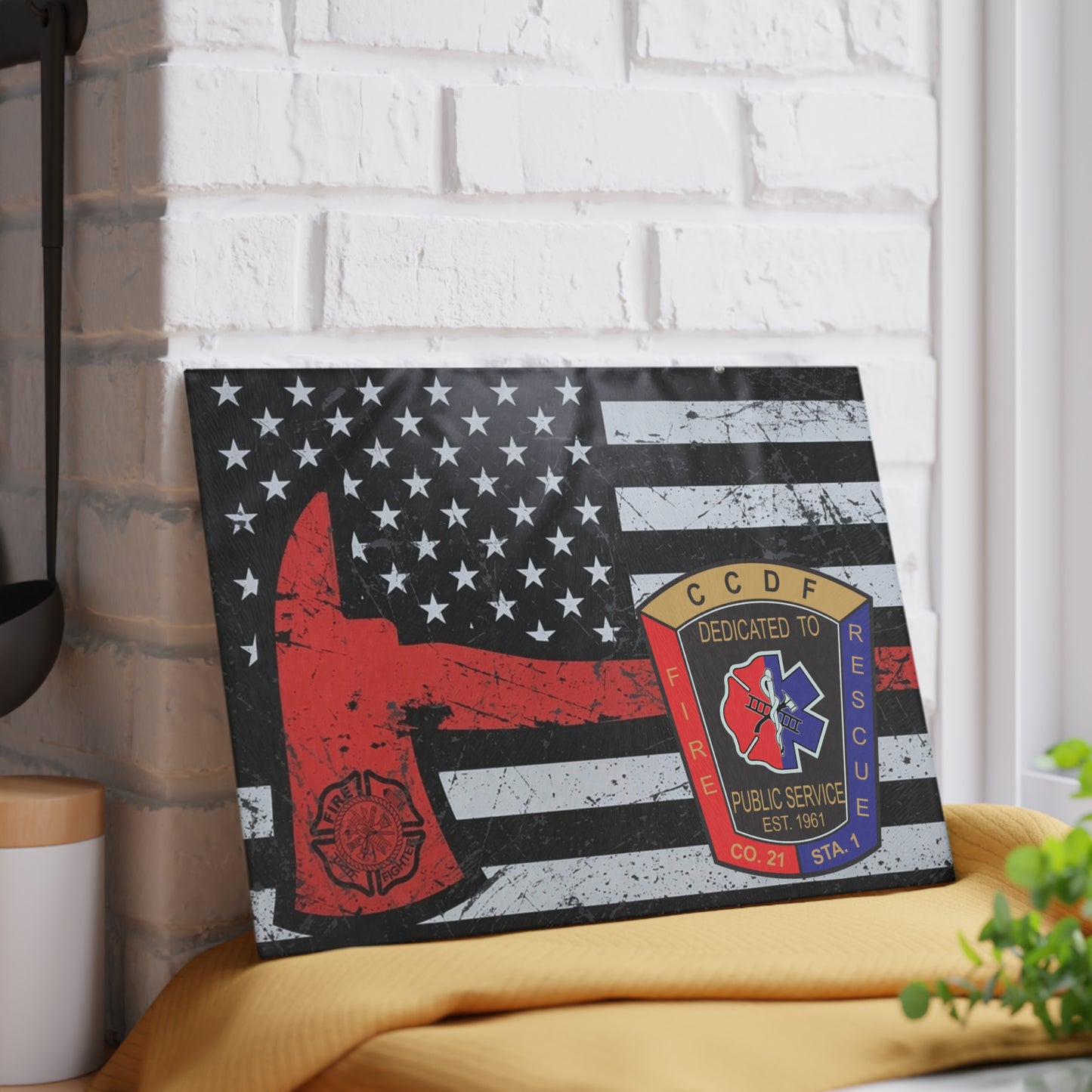 CCDF Glass Cutting Board