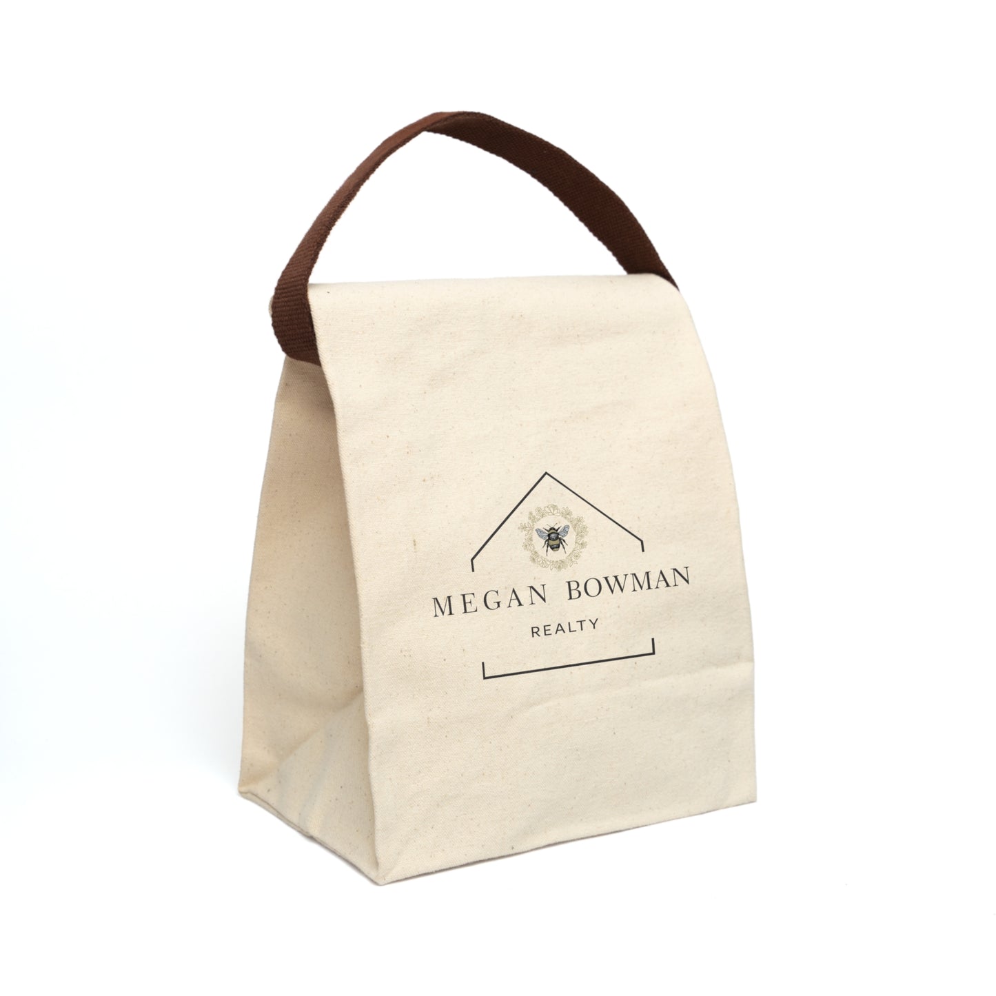MBR Canvas Lunch Bag with Strap | Durable & Stylish