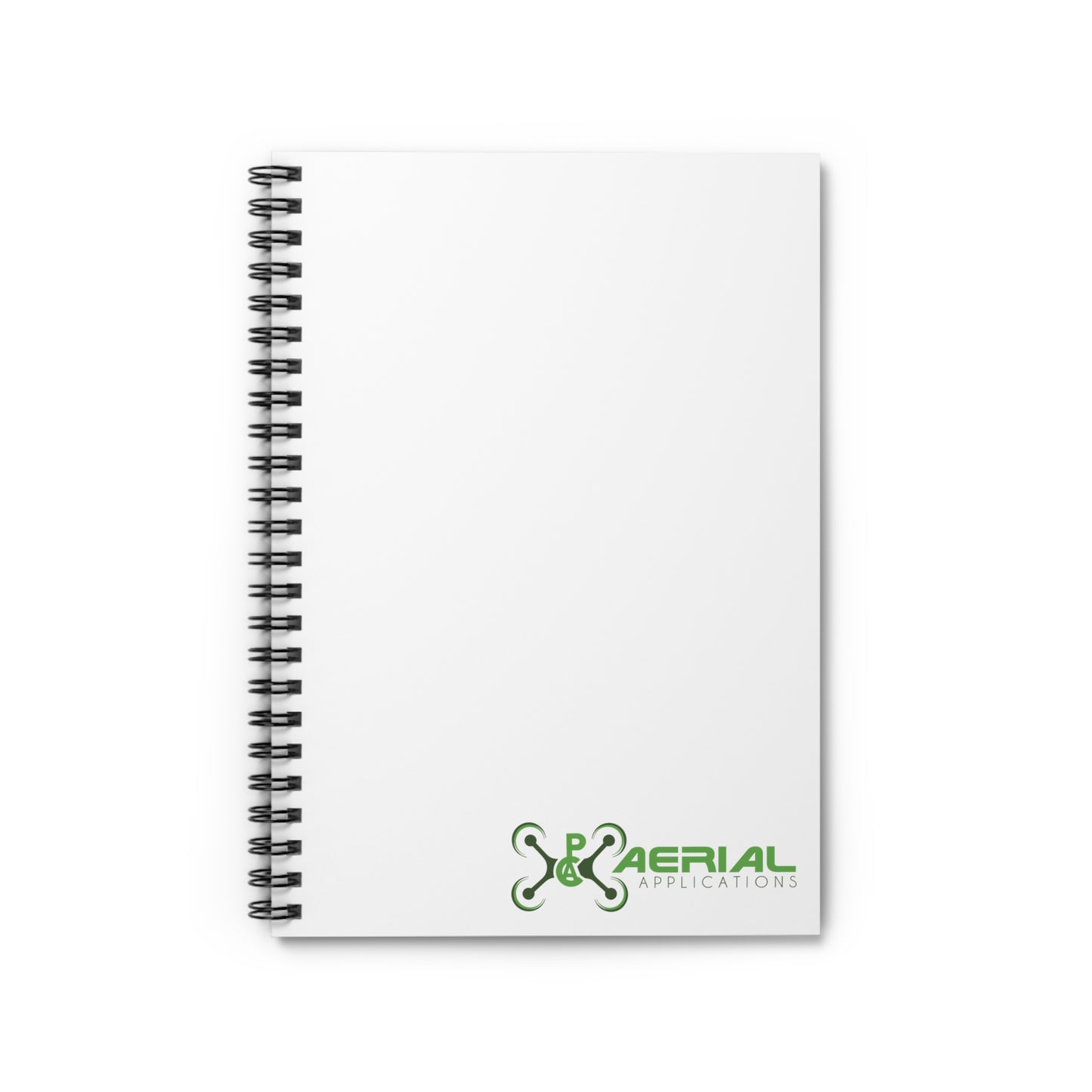 PAC Aerial Stylish Spiral Notebook, Personal Journal, Office Supplies, Gift for Agents, Custom Cover Design