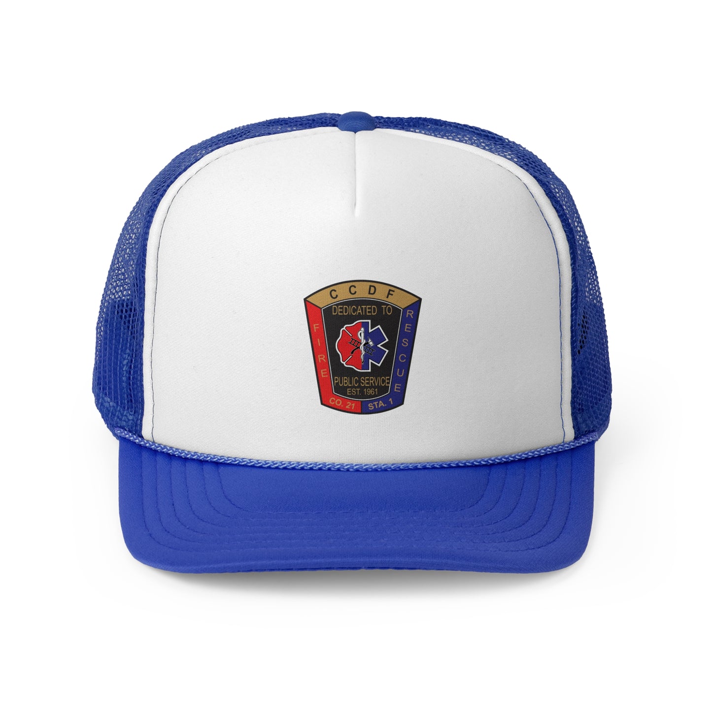 CCDF Custom Trucker Cap for Firefighters