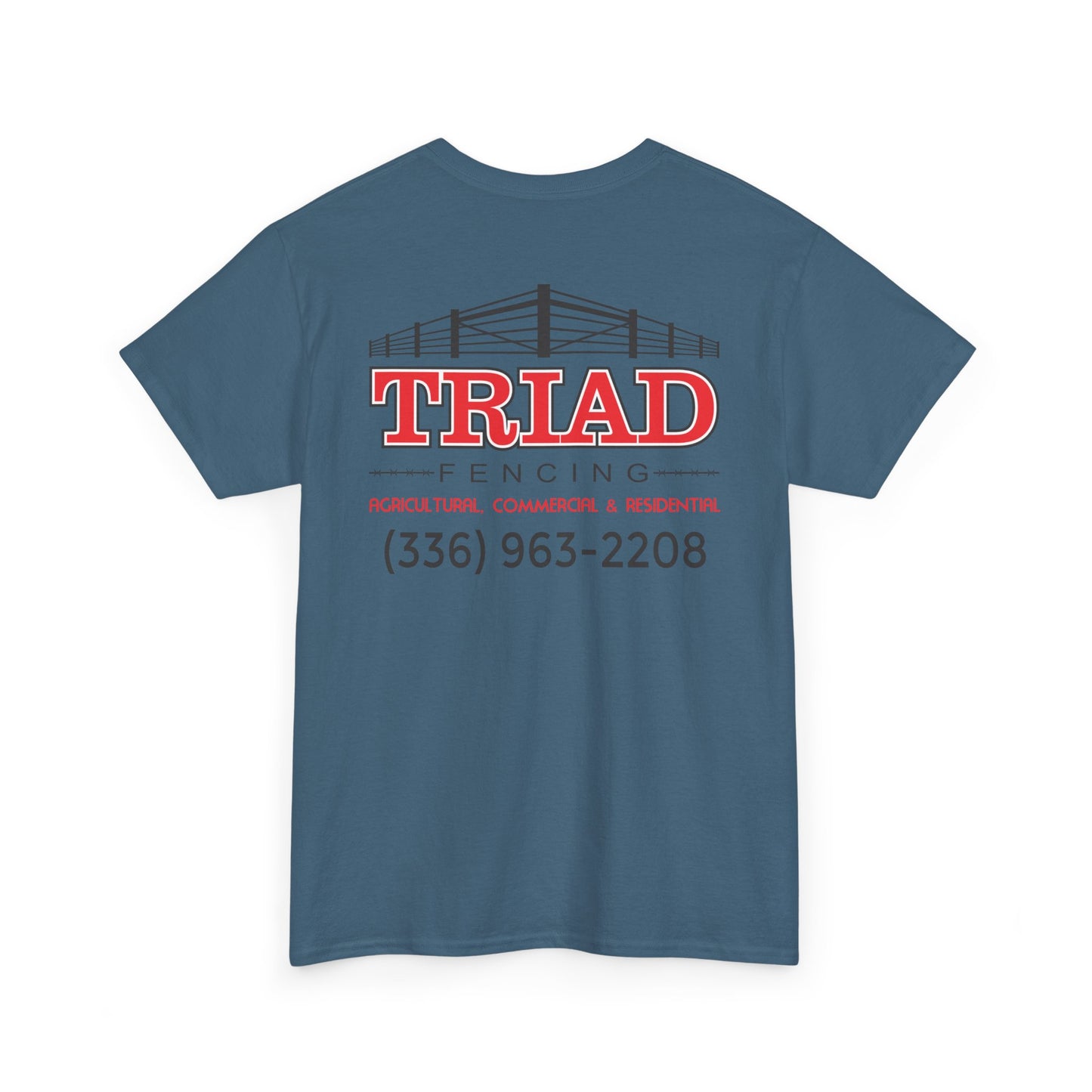 Triad Fencing Logo Unisex Heavy Cotton Tee
