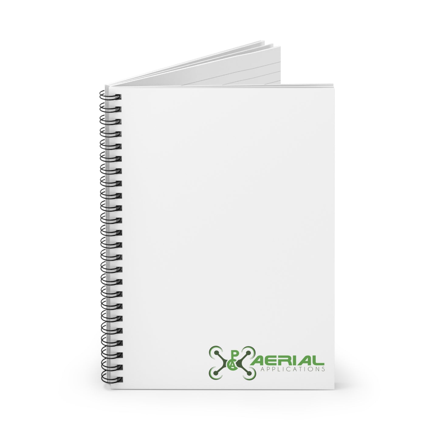 PAC Aerial Stylish Spiral Notebook, Personal Journal, Office Supplies, Gift for Agents, Custom Cover Design