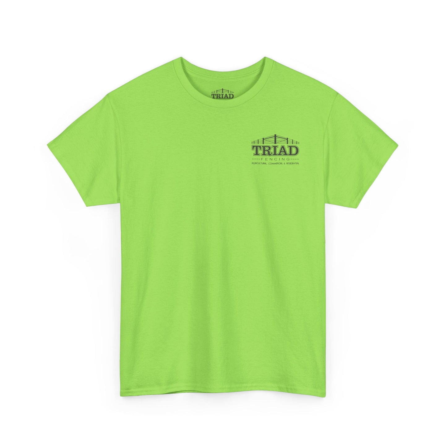 Triad Fencing Black Logo Unisex Heavy Cotton Tee