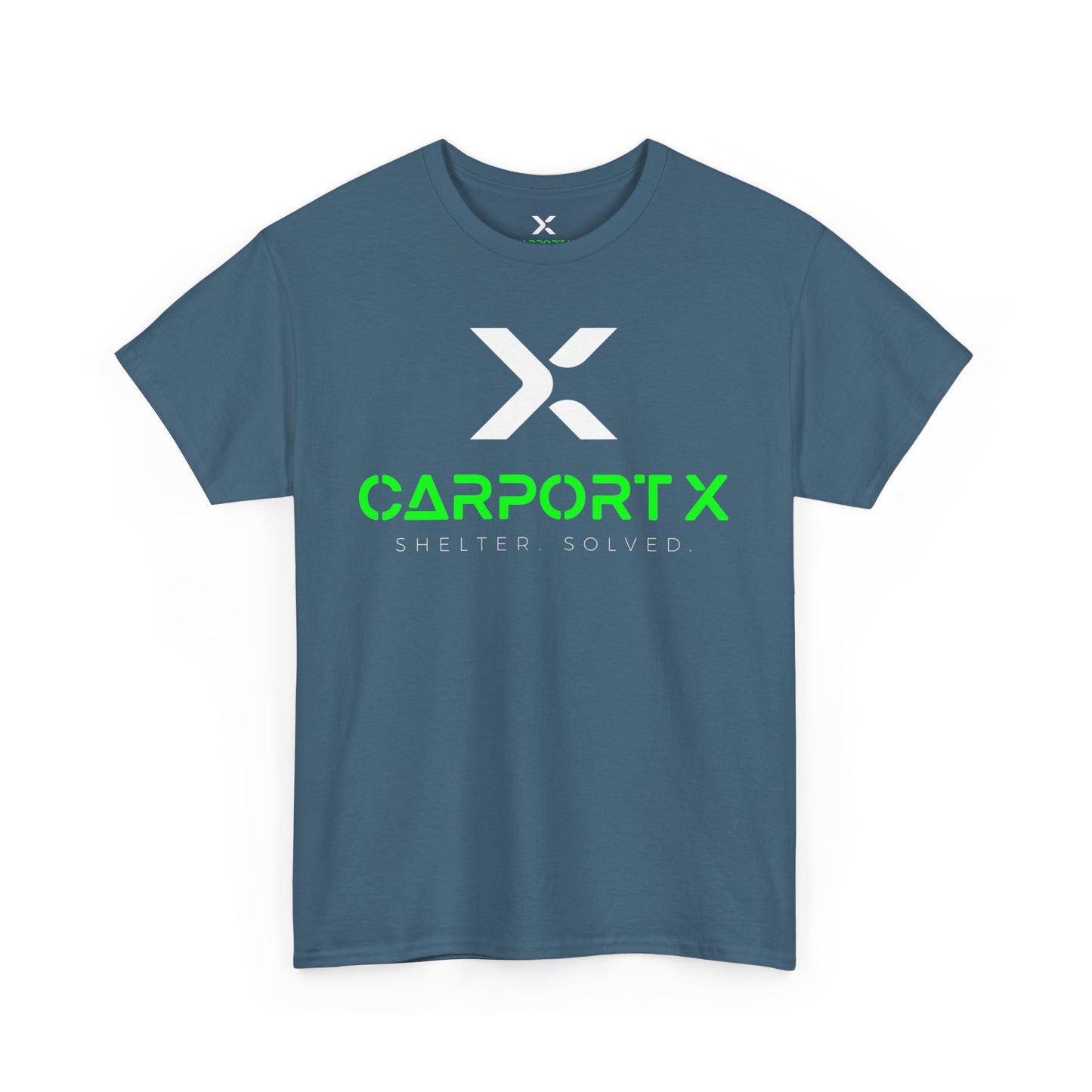 CarportX White Logo Unisex Heavy Cotton Tee