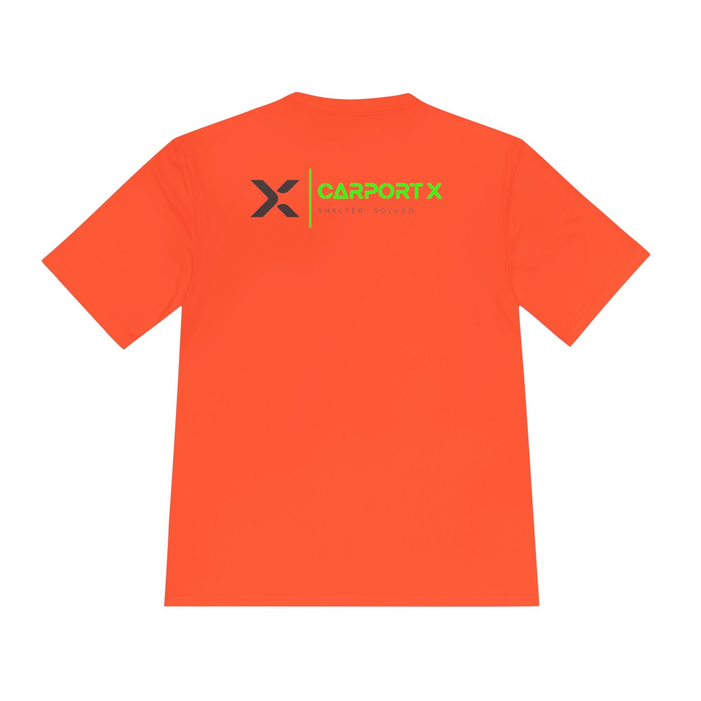 CarportX Unisex Moisture Wicking Tee for Active Lifestyles, Perfect for Gym, Sports, Outdoor Activities, Customizable Design, Gift for Athletes