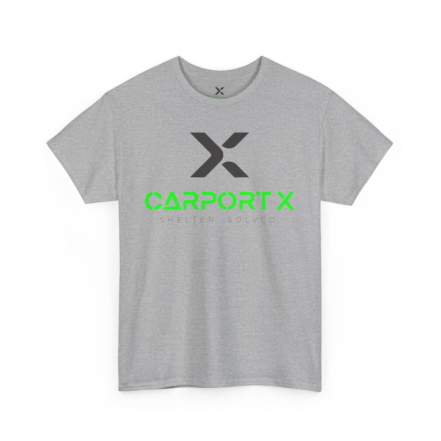 CarportX Black Logo Unisex Heavy Cotton Tee