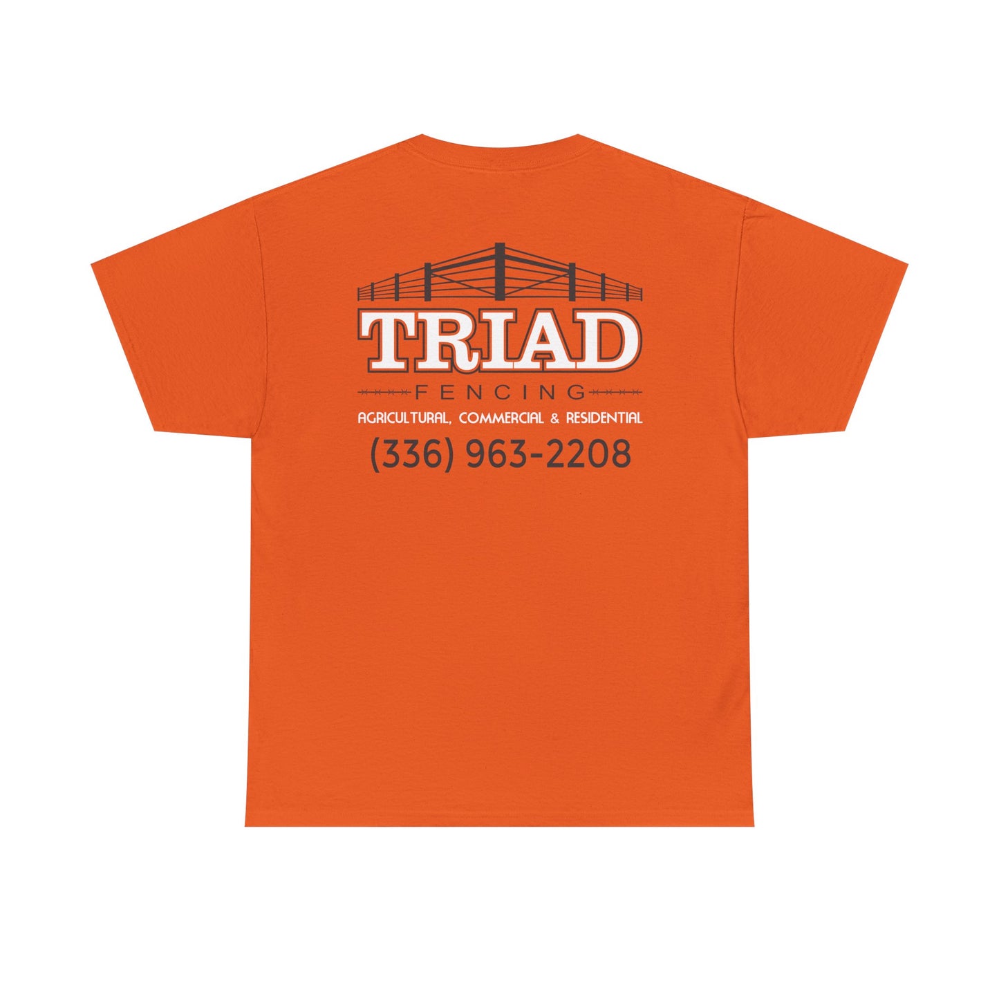 Triad Fencing Inverted Unisex Heavy Cotton Tee