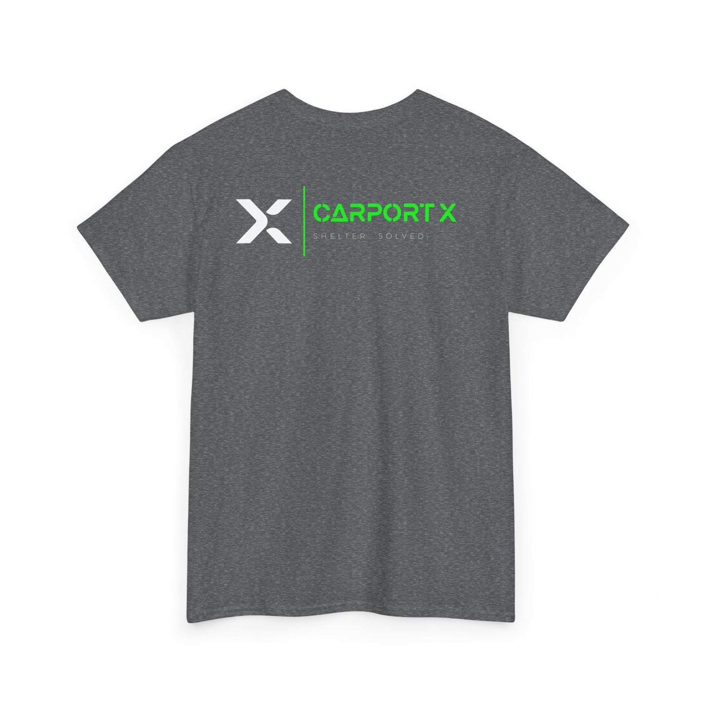 CarportX White Logo Unisex Heavy Cotton Tee