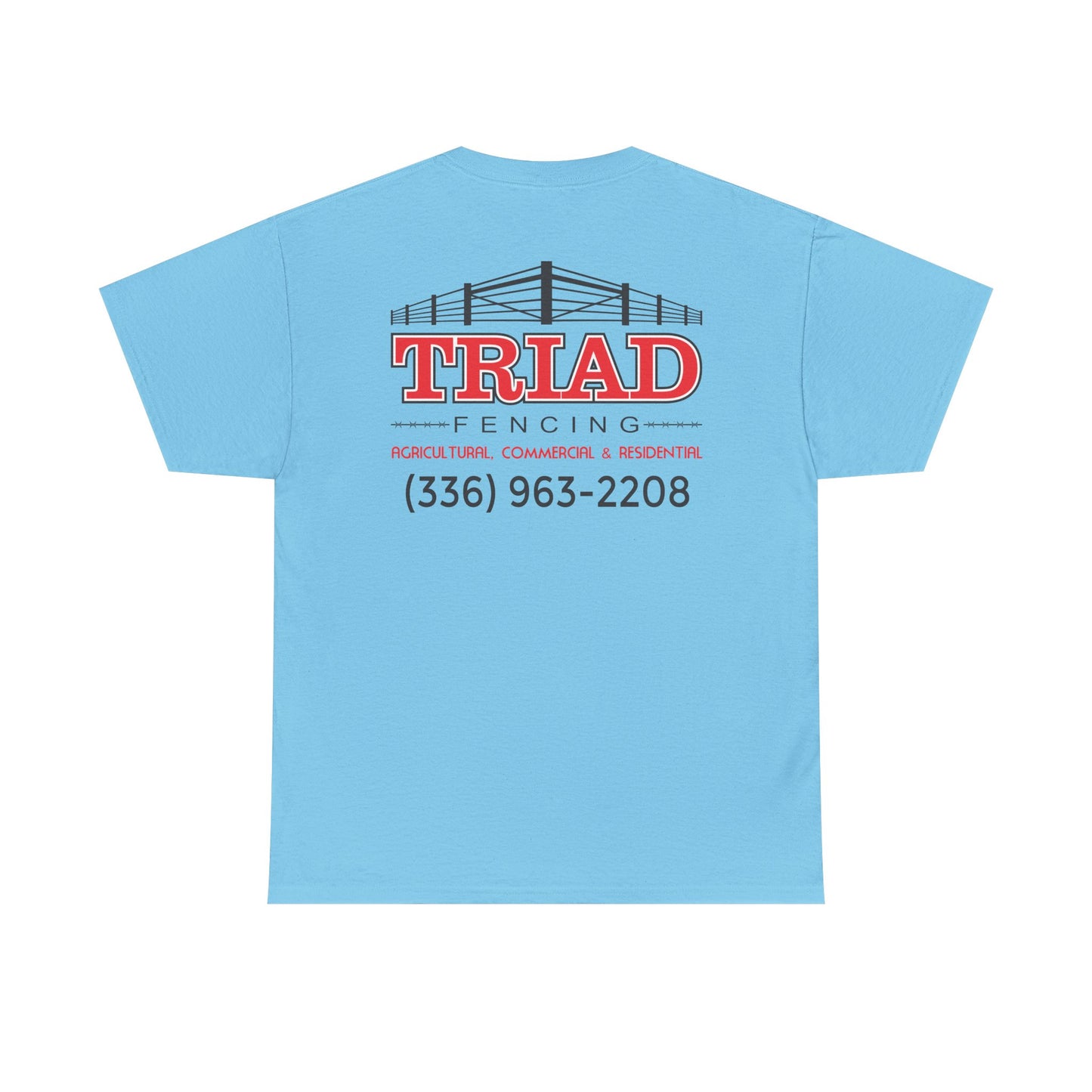 Triad Fencing Logo Unisex Heavy Cotton Tee