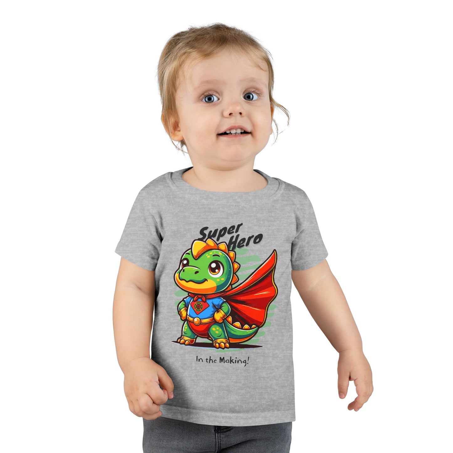 WVFD Superhero Dragon Toddler T-Shirt - Cute & Fun Kids Apparel