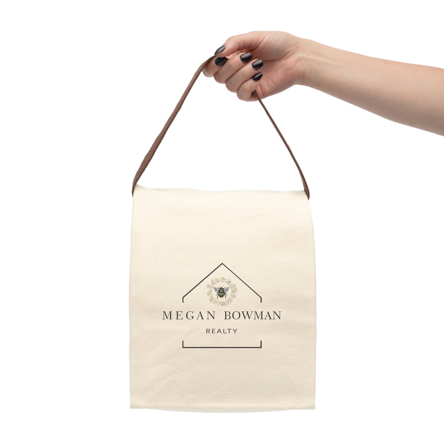 MBR Canvas Lunch Bag with Strap | Durable & Stylish