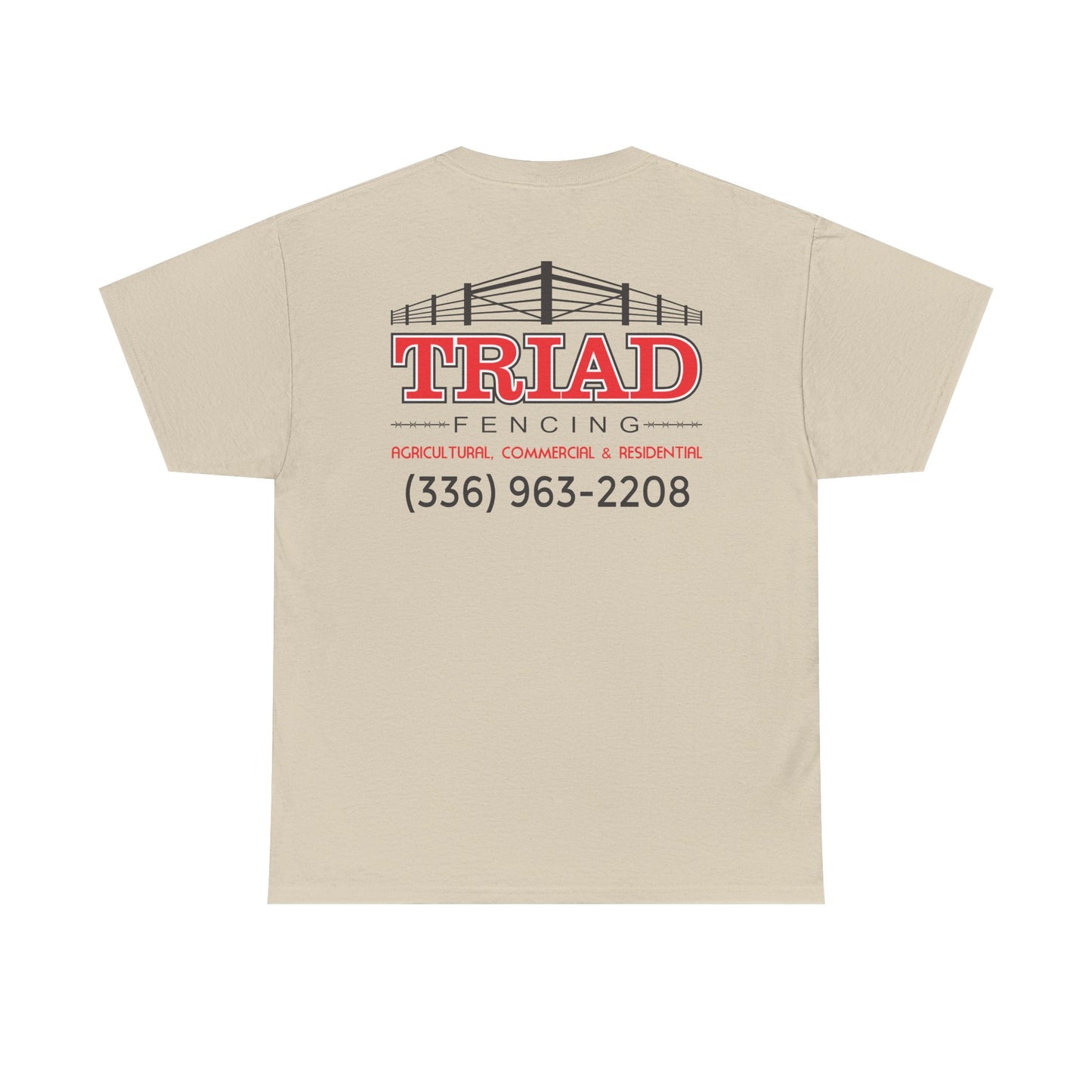 Triad Fencing Logo Unisex Heavy Cotton Tee