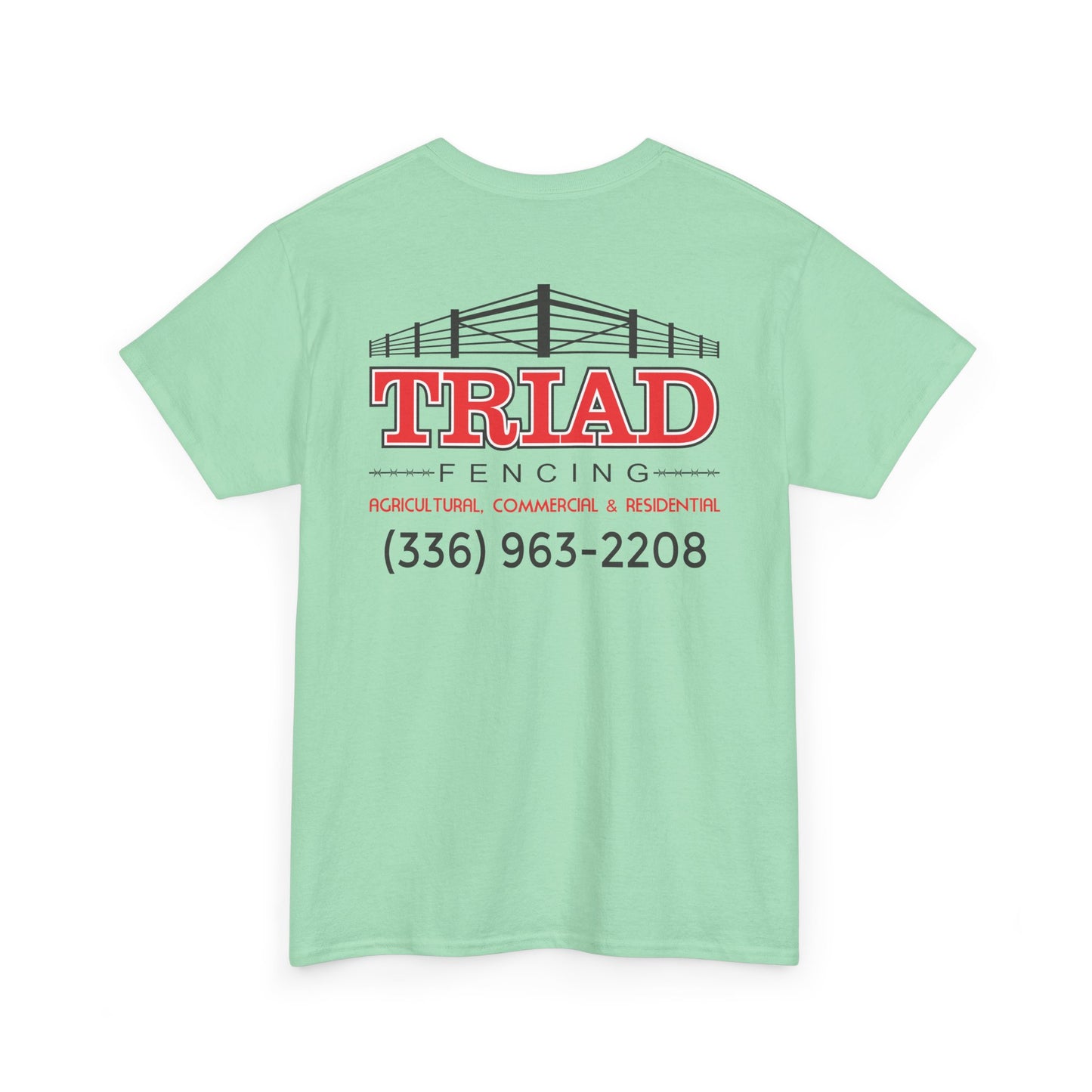 Triad Fencing Logo Unisex Heavy Cotton Tee