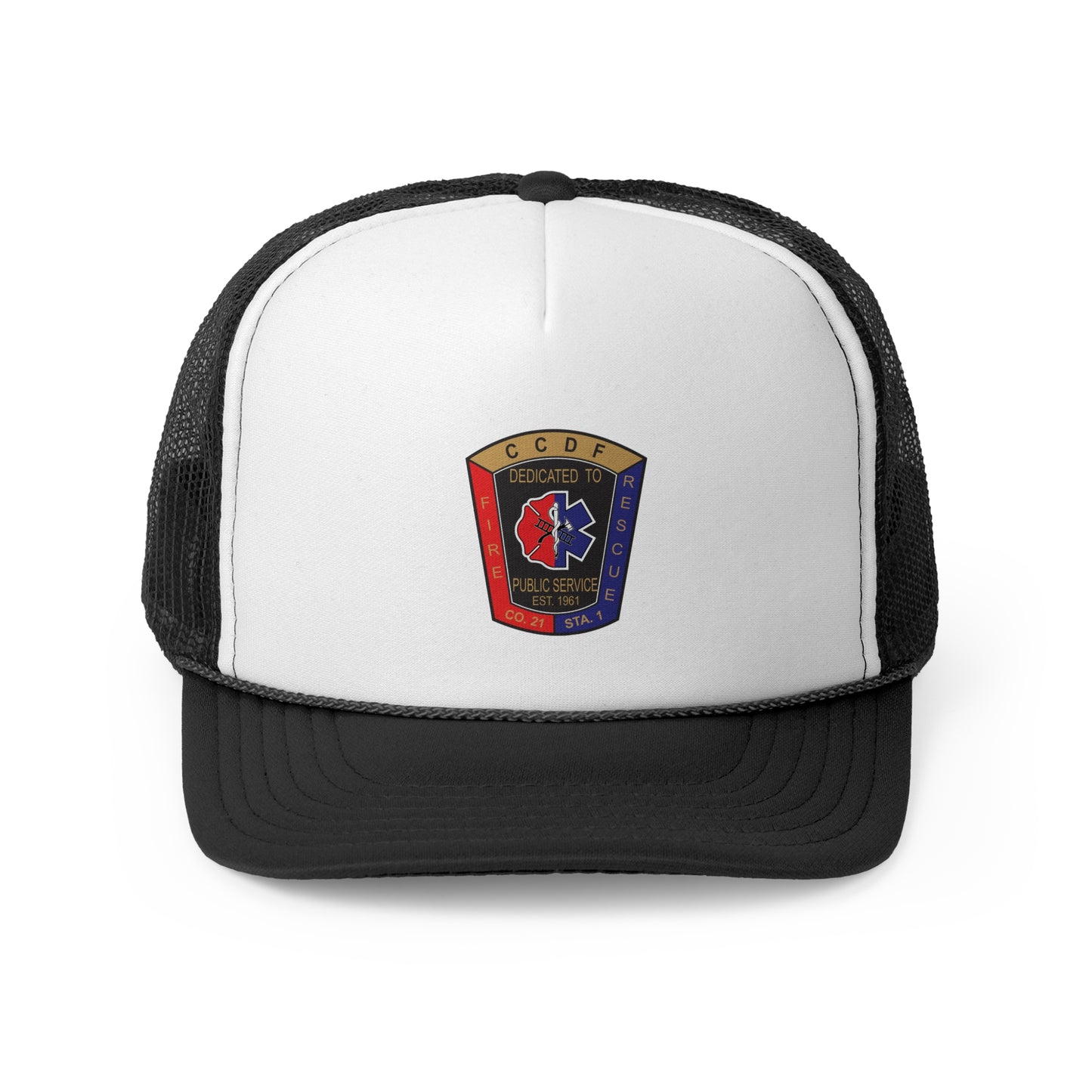 CCDF Custom Trucker Cap for Firefighters