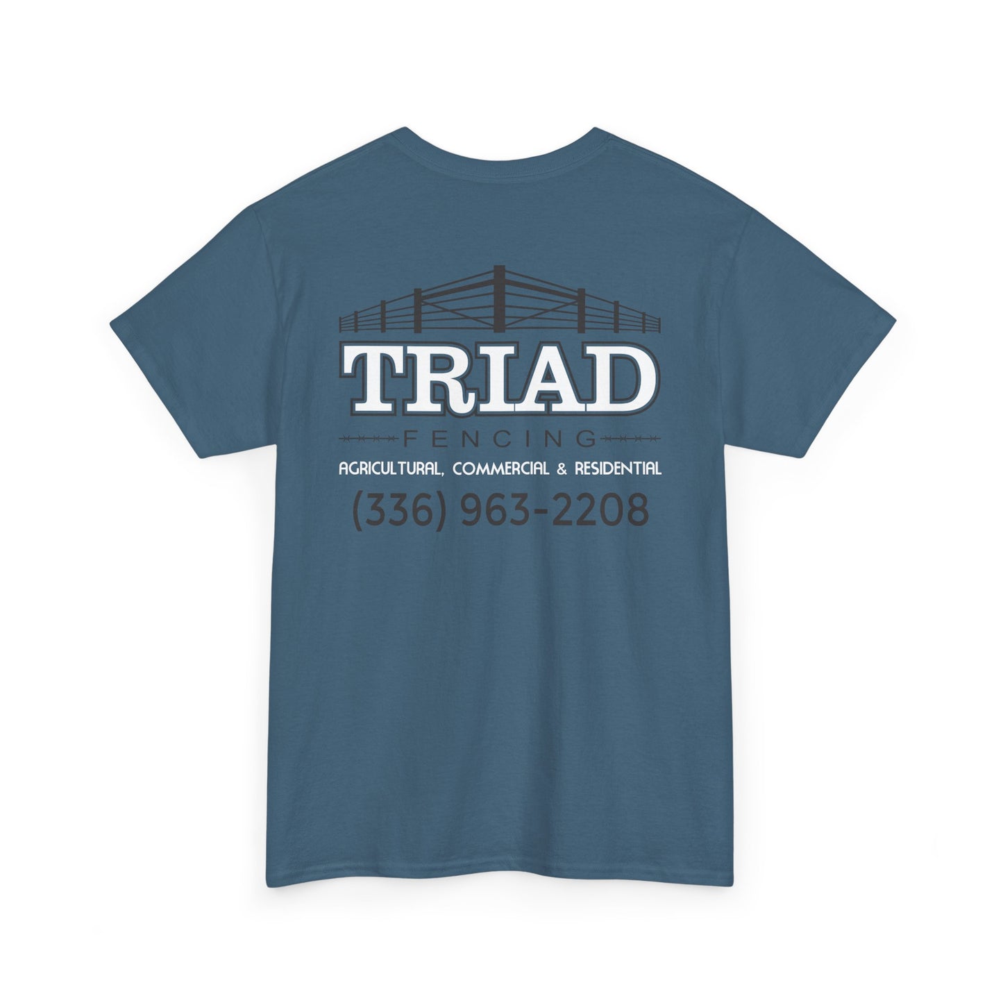 Triad Fencing Inverted Unisex Heavy Cotton Tee