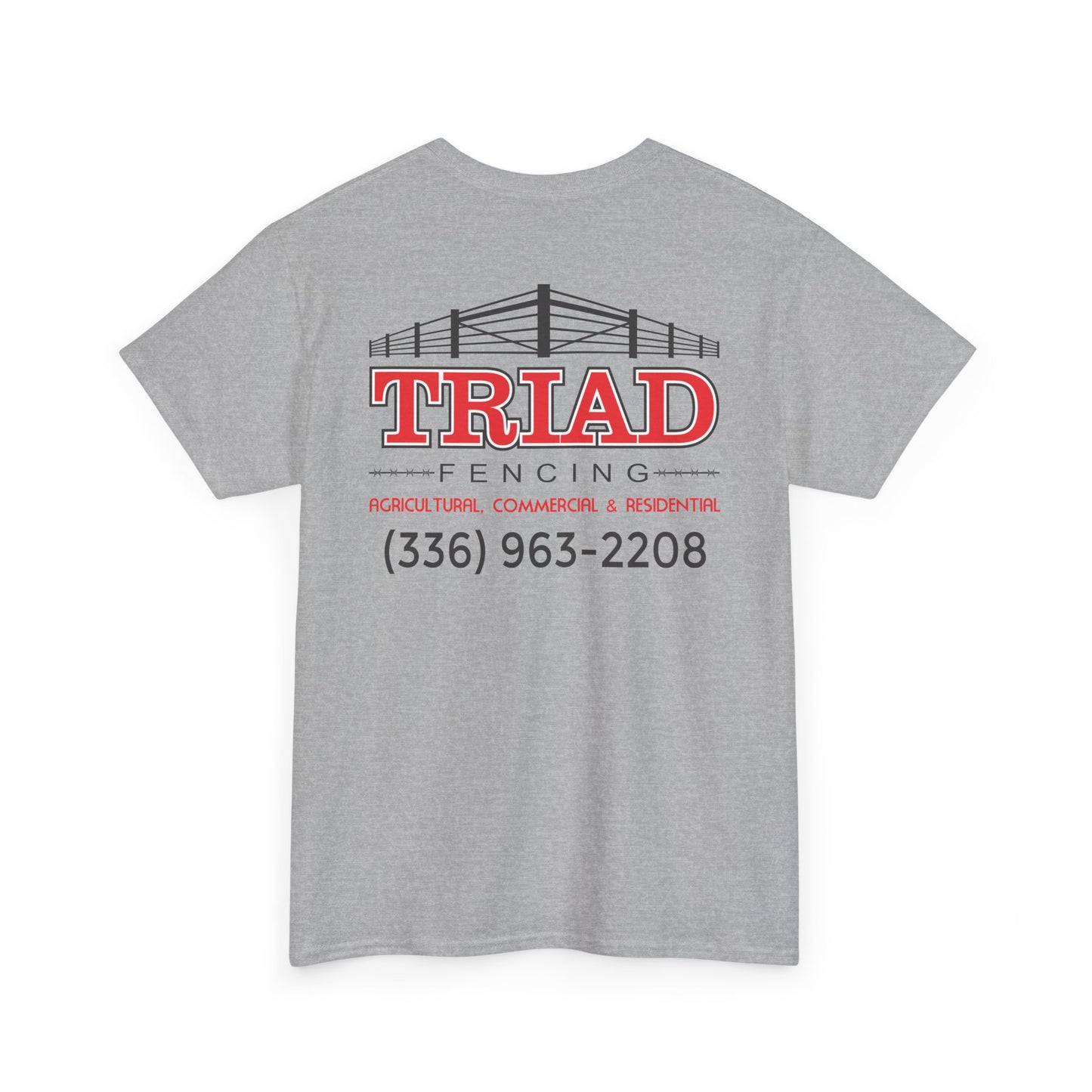 Triad Fencing Logo Unisex Heavy Cotton Tee
