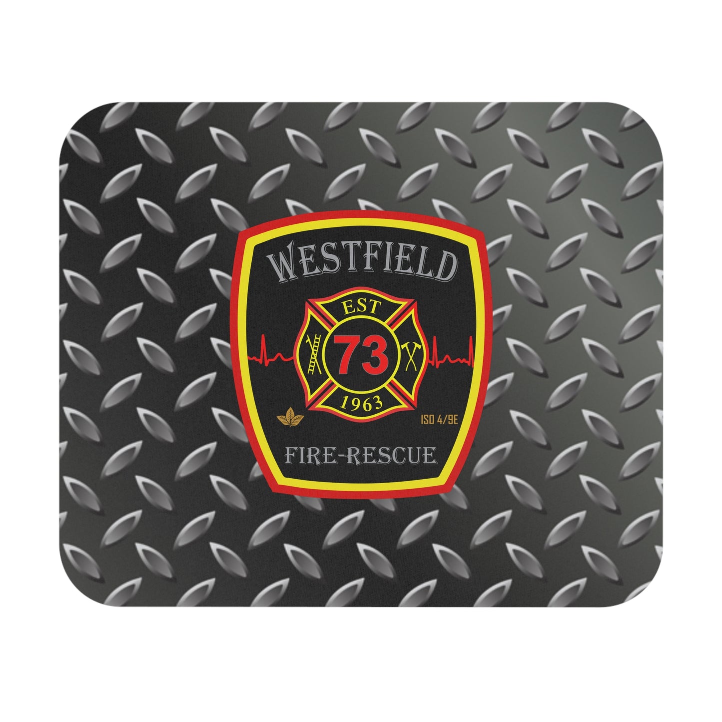 WVFD Logo Themed Mouse Pad - Durable Rectangle Desk Mat