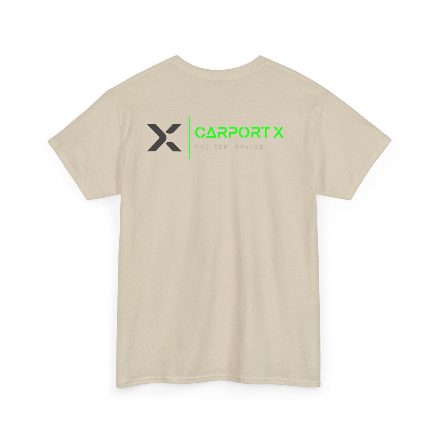 CarportX Black Logo Unisex Heavy Cotton Tee