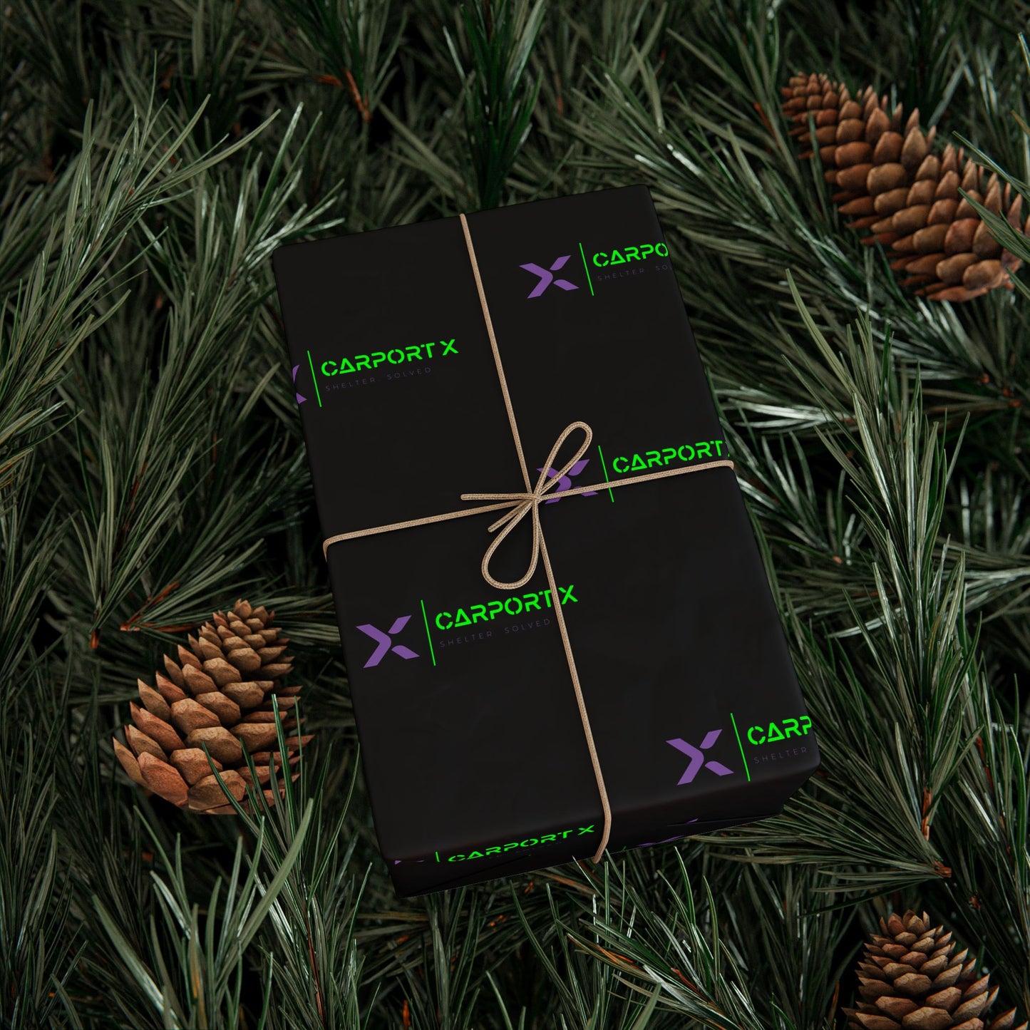CarportX Themed Wrapping Paper for Holidays & Celebrations