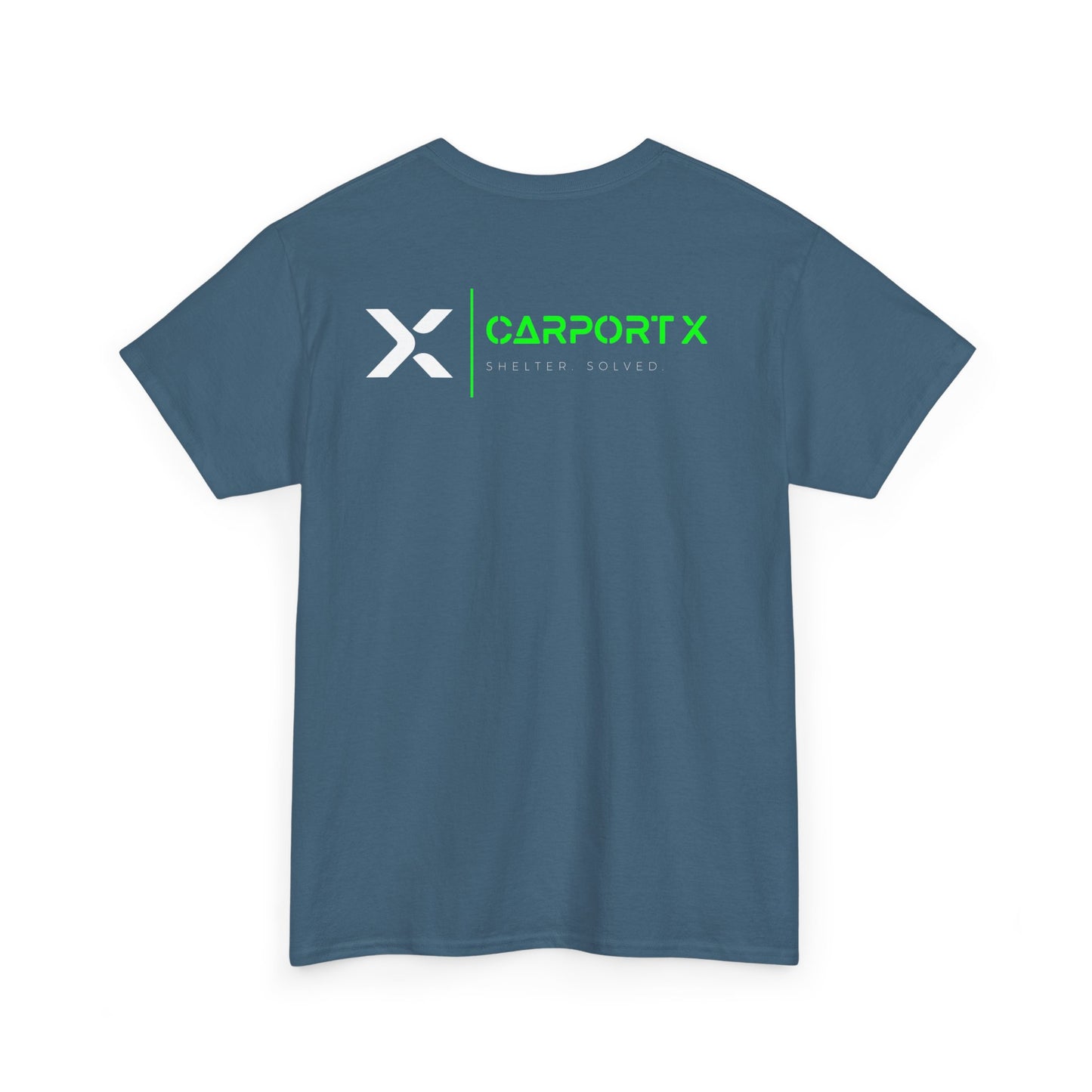 CarportX White Logo Unisex Heavy Cotton Tee