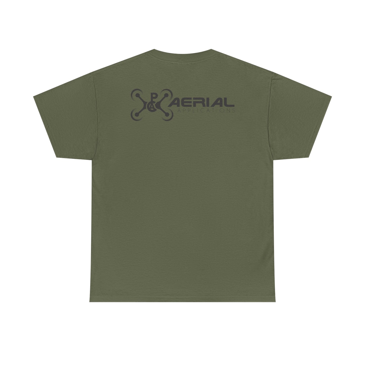 PAC Aerial Black Logo Unisex Heavy Cotton Tee